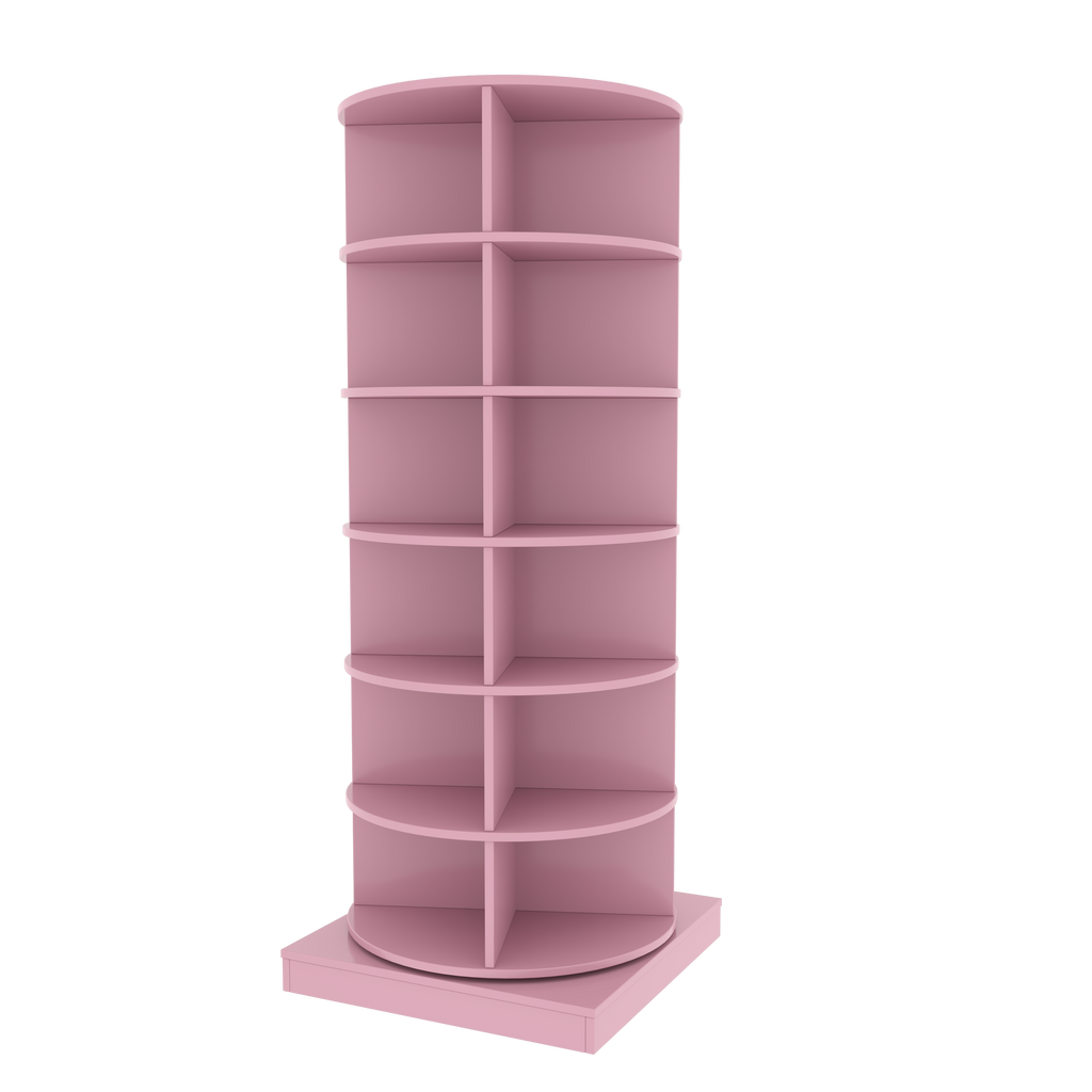 Modern 360° Rotating Shoe Cabinet 6/7 Layers Space Saver