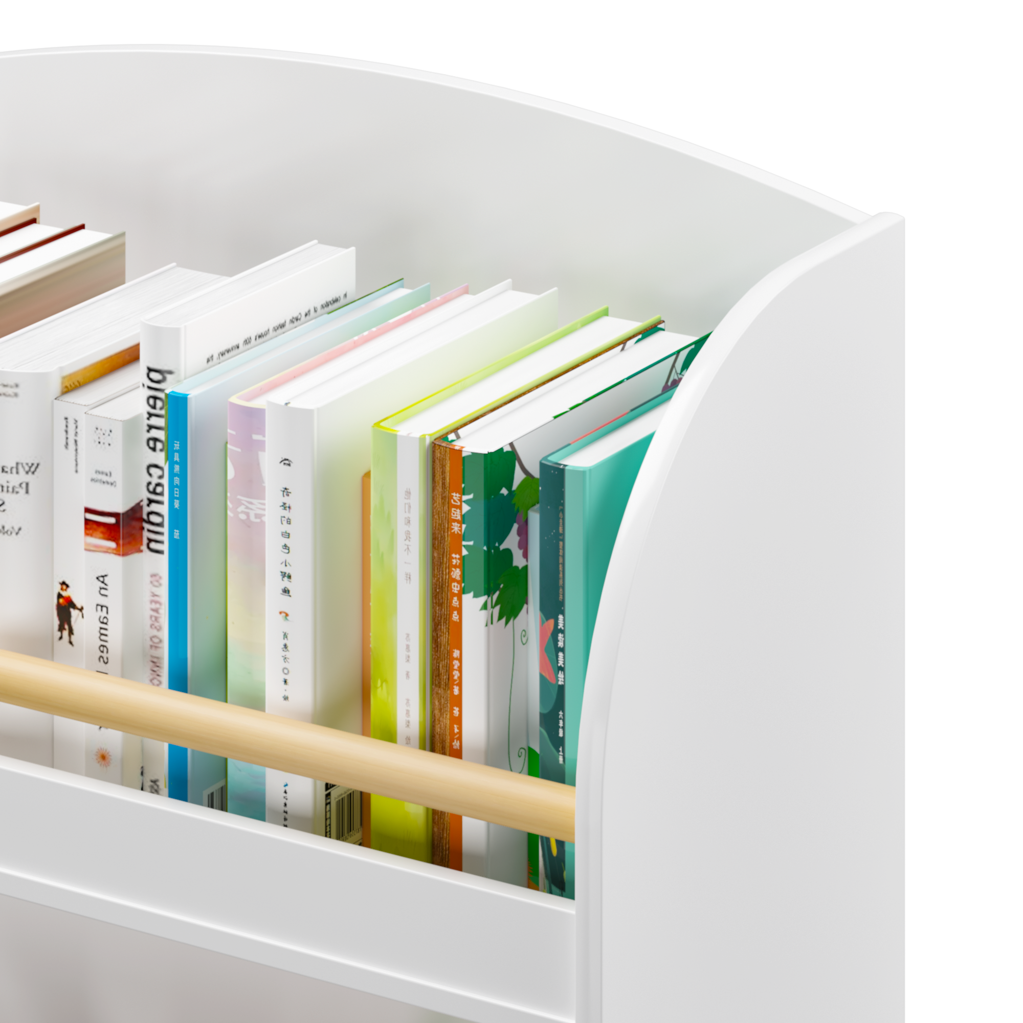 Kids 3-Tier Toy Storage Cabinet