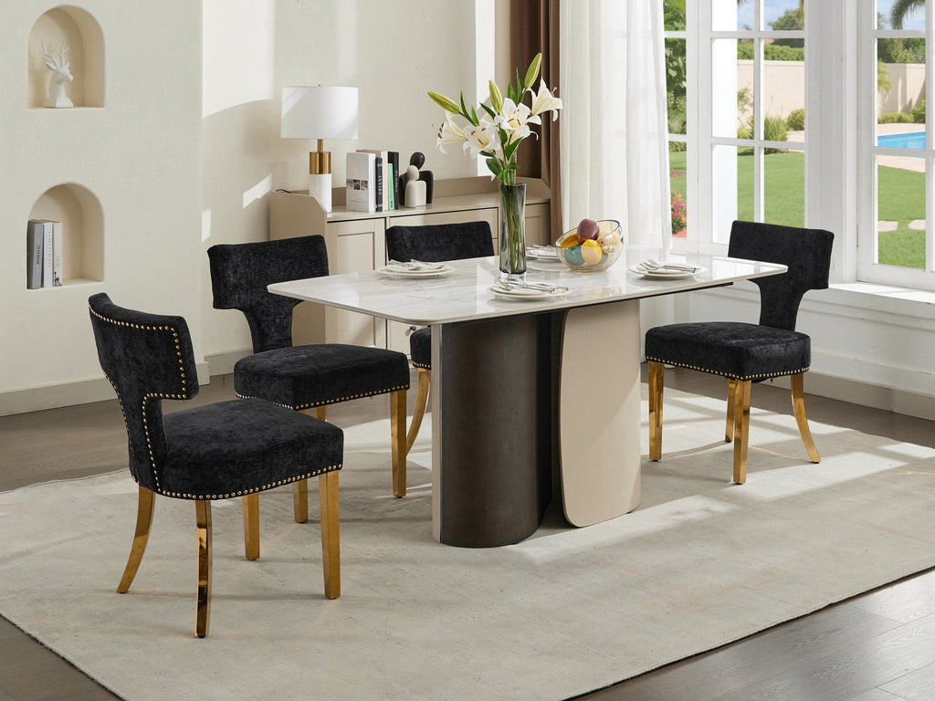 Mid Century Modern Dining Chairs (Set of 2)