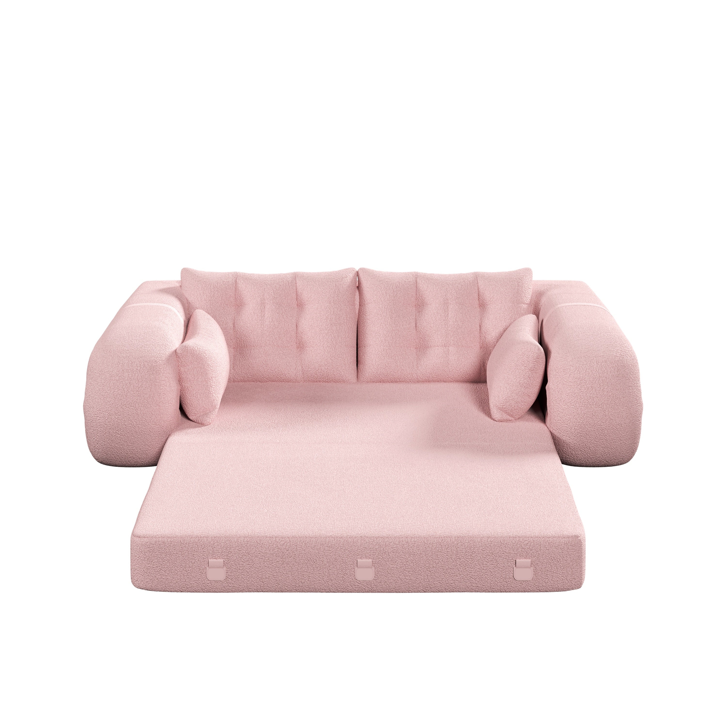 78.7 ' Multi-Functional Teddy Foldable Sofa Bed