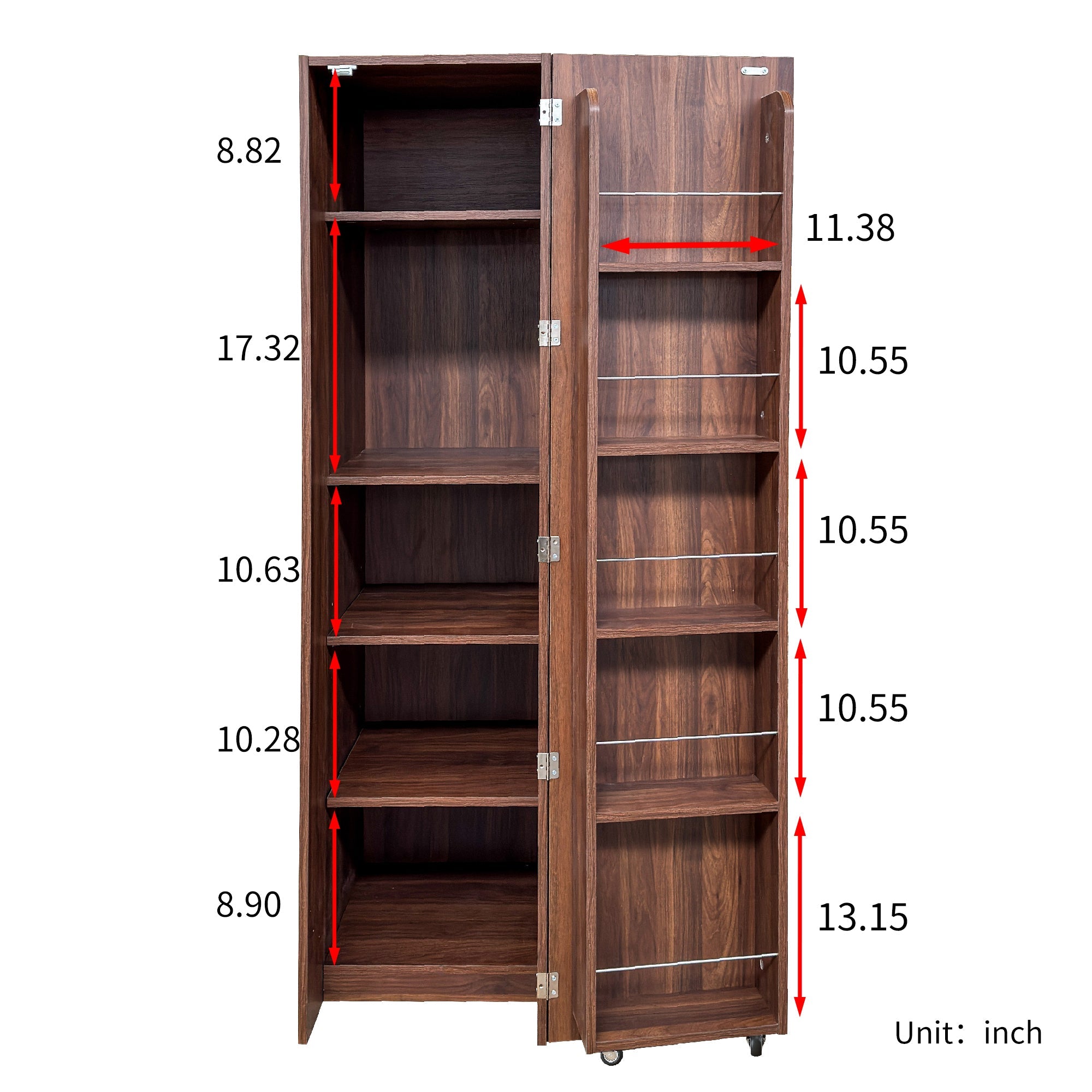 Kitchen Pantry Freestanding Buffet Storage Cabinet
