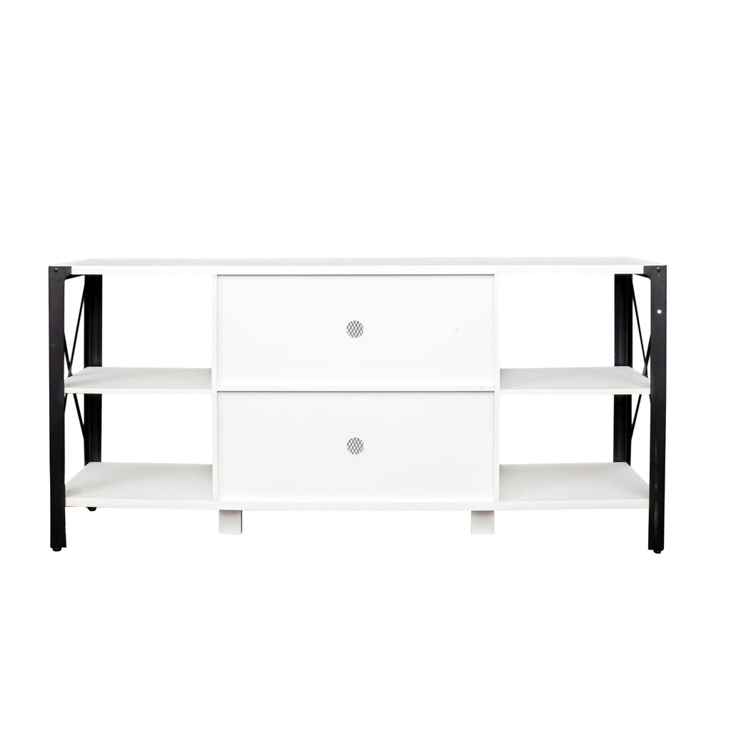 Industrial TV Stand for Living Room