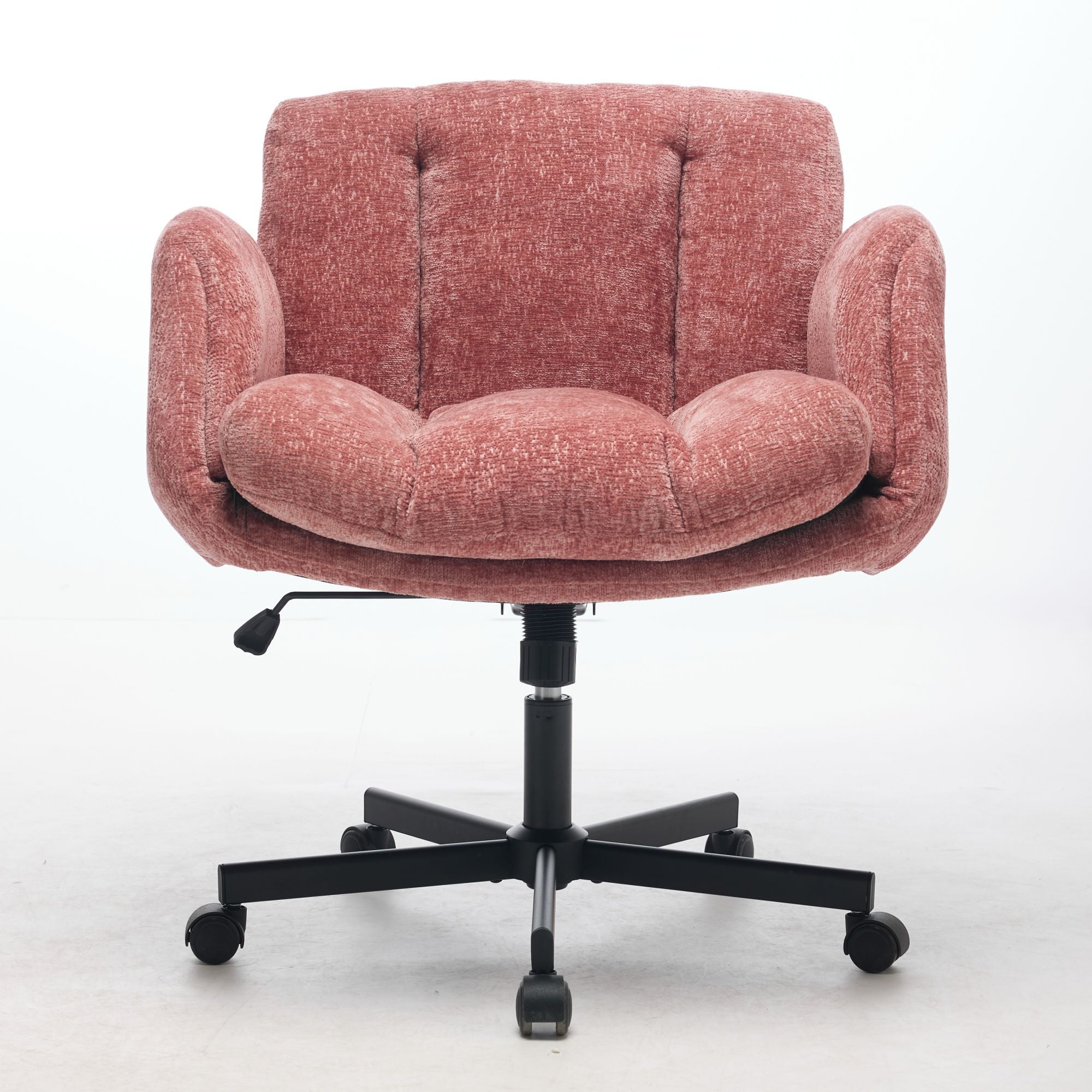 Pet Friendly Swivel Office Chair Adjustable Height Double Cushioned