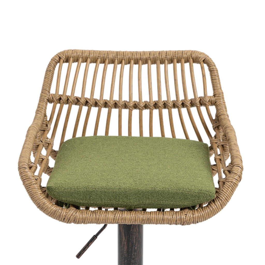 Modern Swivel Bar Stools (Set of 2)