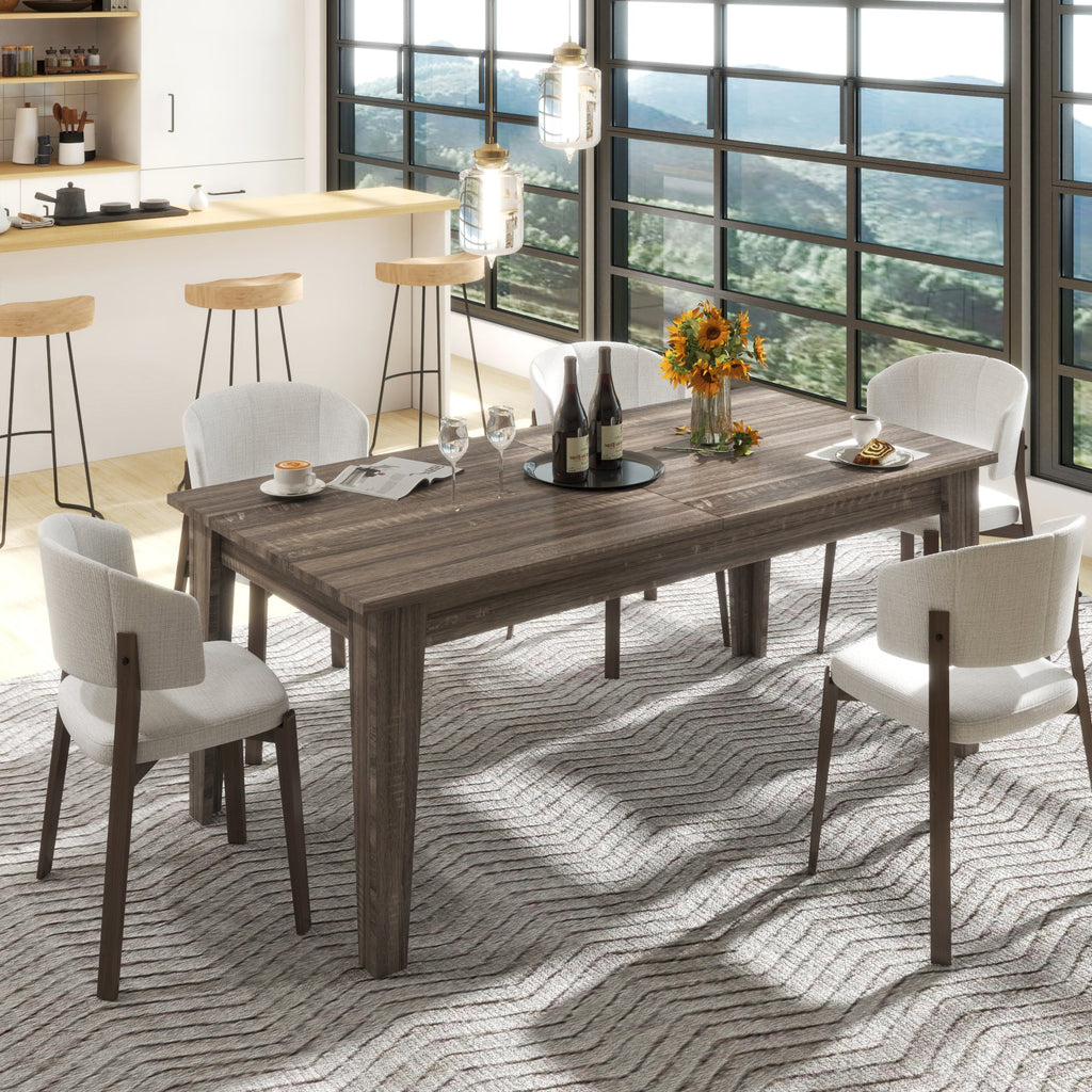 106.3in  Large Extendable Dining Table