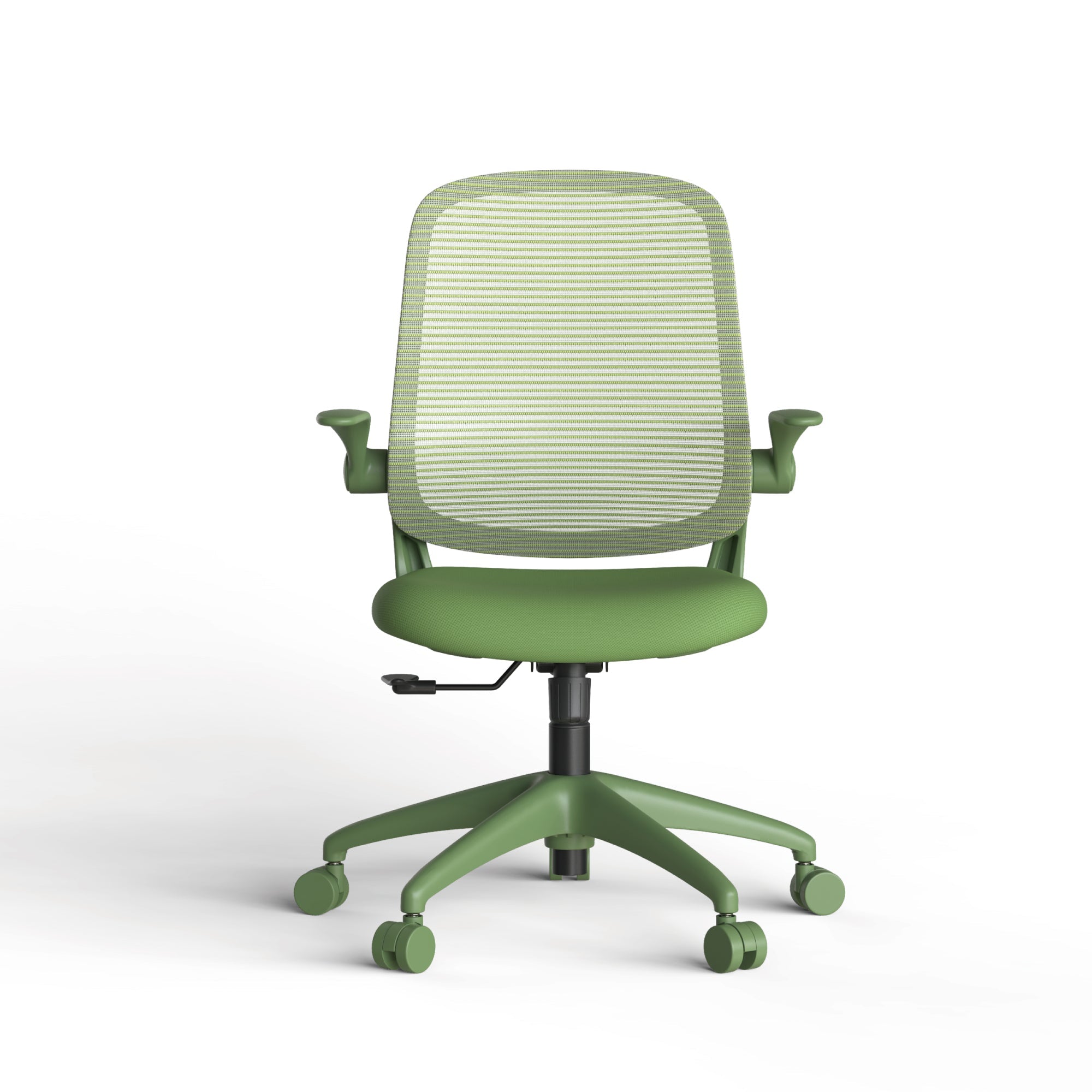 Colorful Ergonomic Office Chair with Flip-Up Armrests