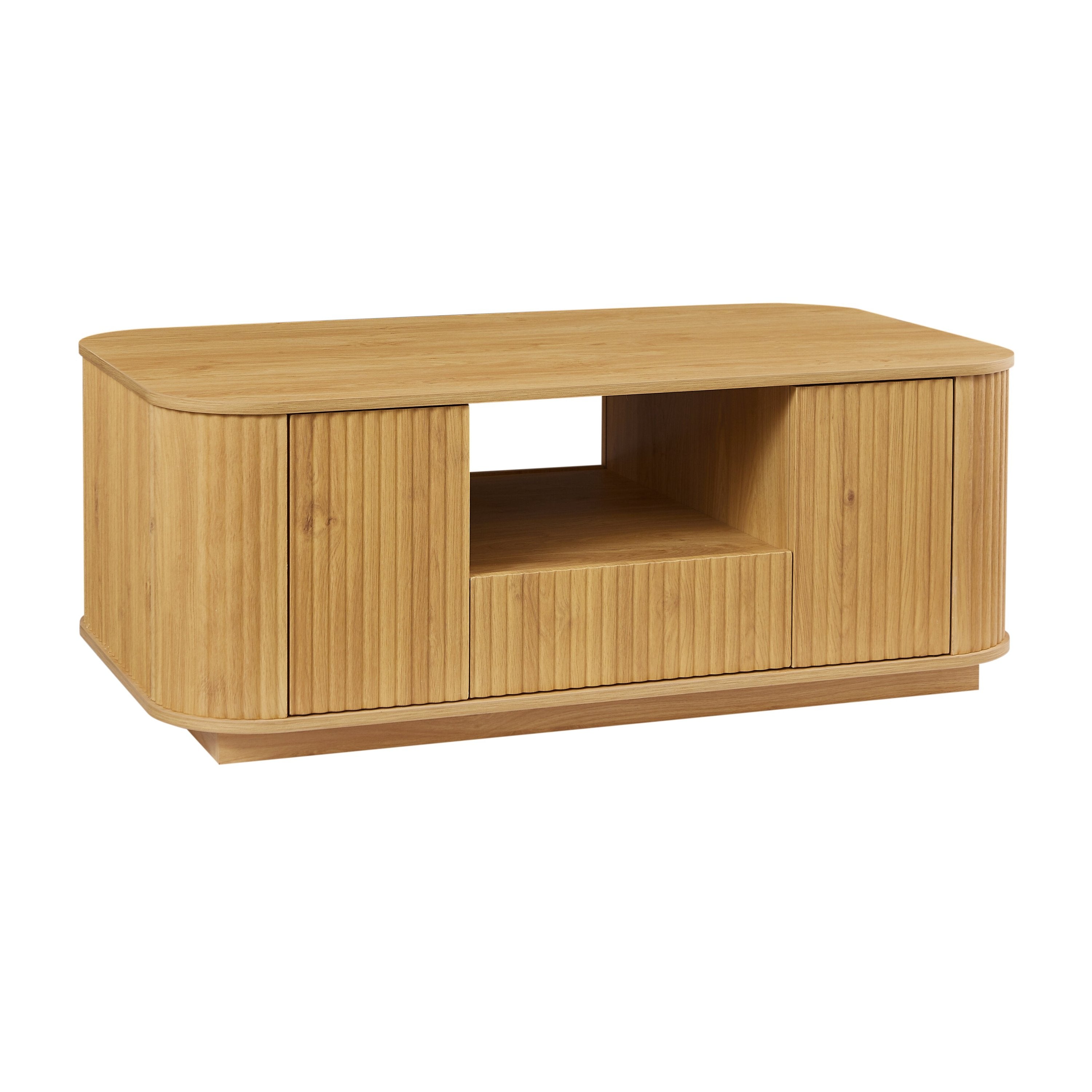 46.5' Modern Luxury Oval Coffee Table