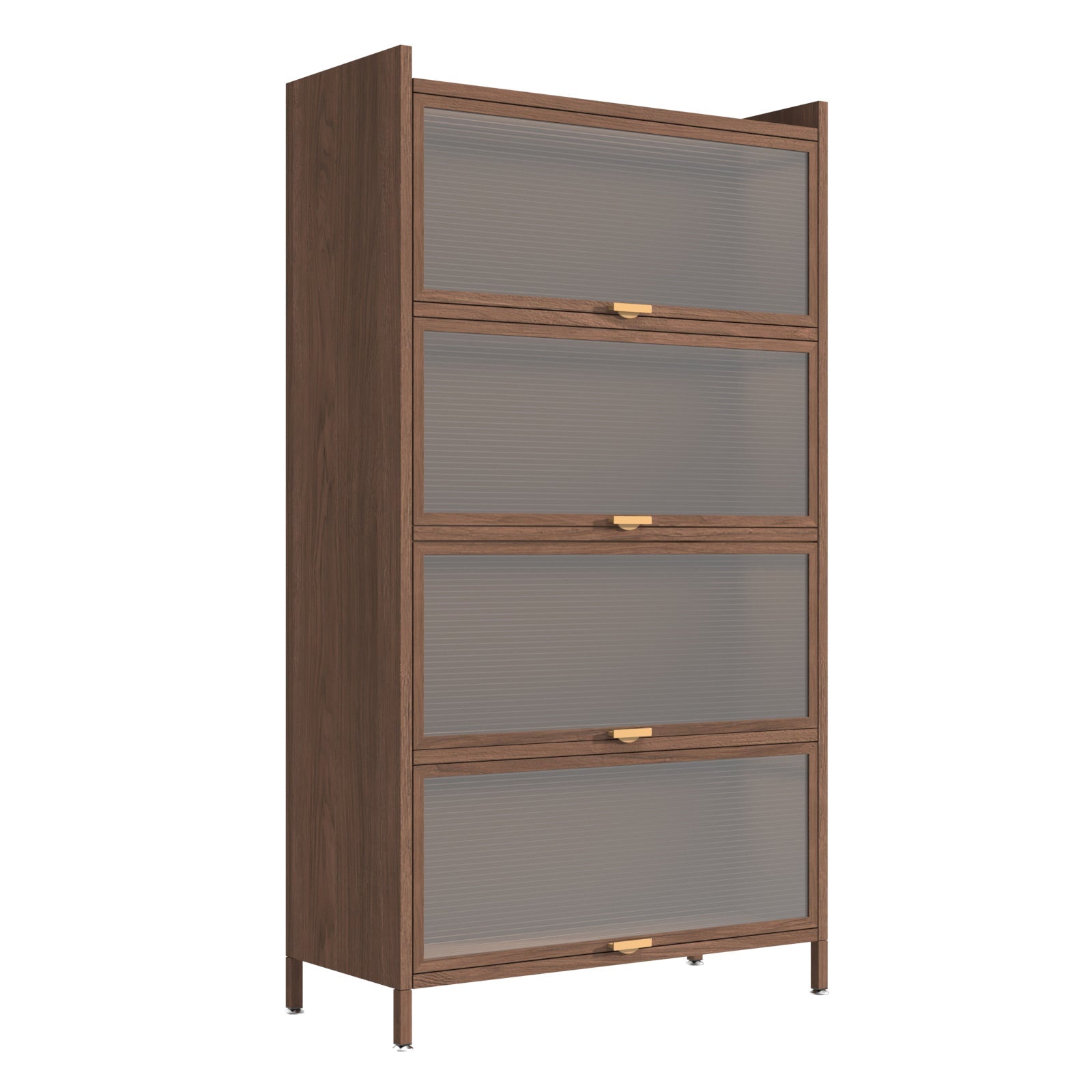 57'' Tall Metal 4 Flip Doors Cabine