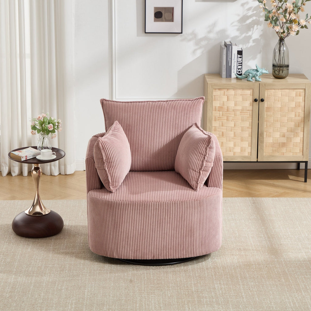 360° Smooth Swivel Living Chair