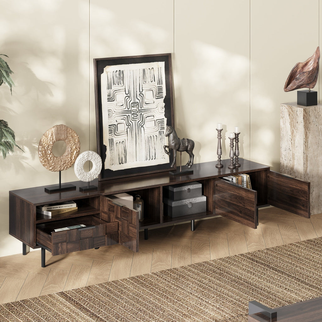 78 ' Mid Century Modern TV Stand