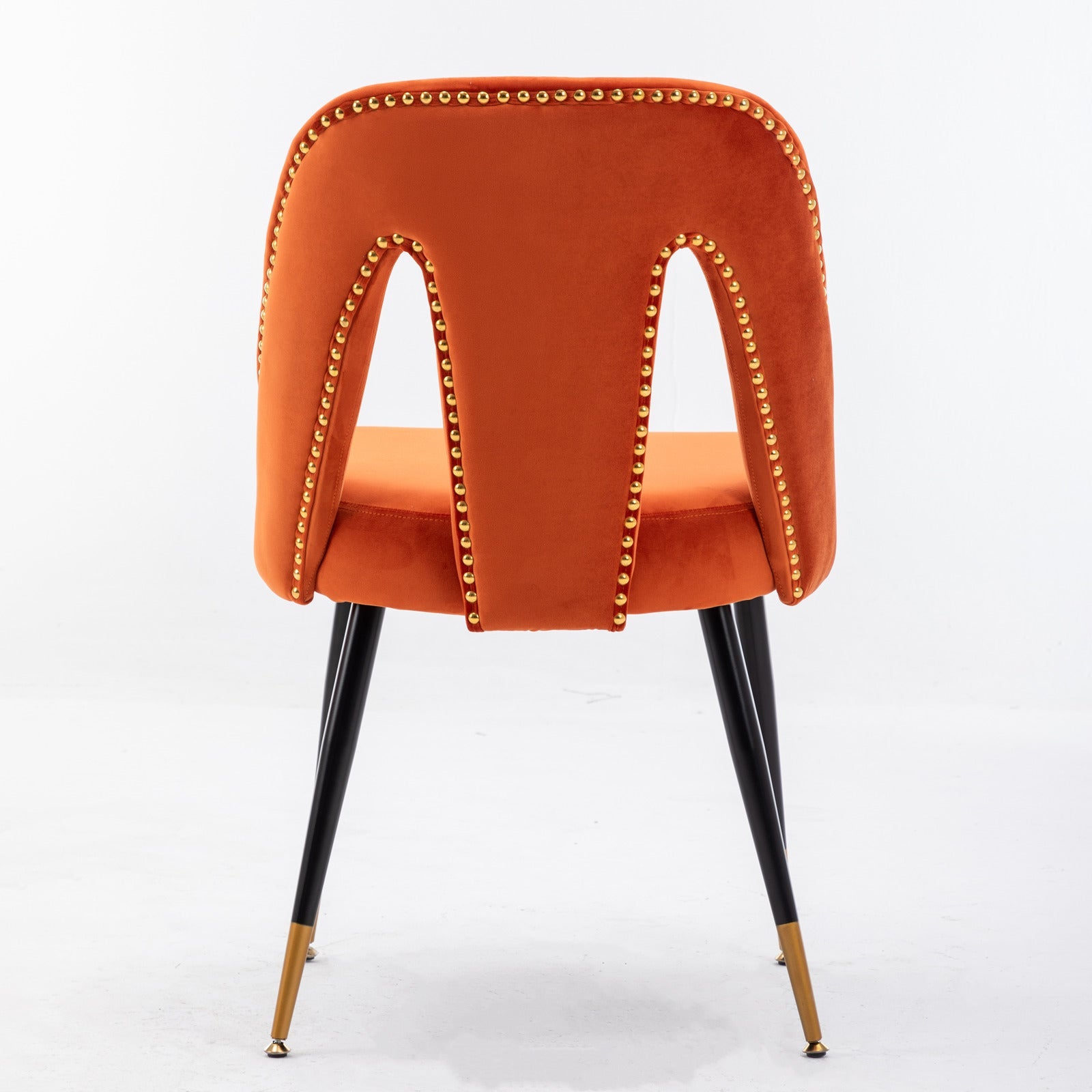 Modern Velvet Upholstered Dining Chair (Set of 2)