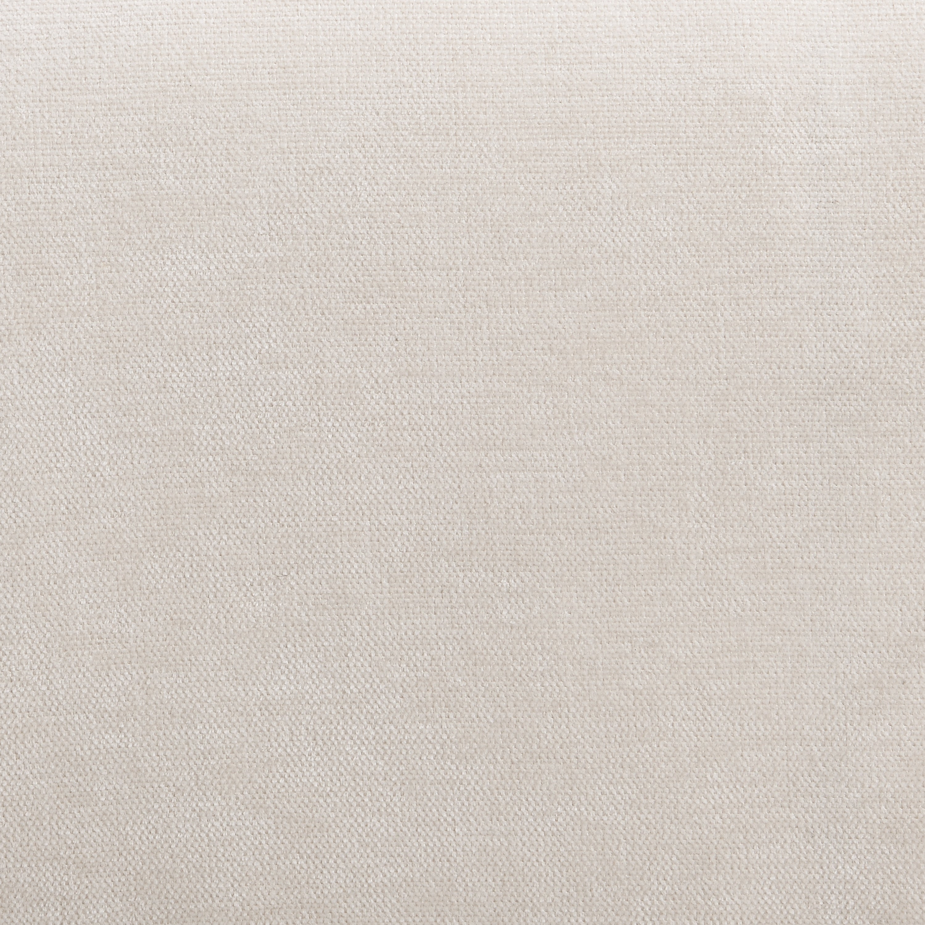 Elegant Beige Chenille Upholstered Bed with Checkerboard Design