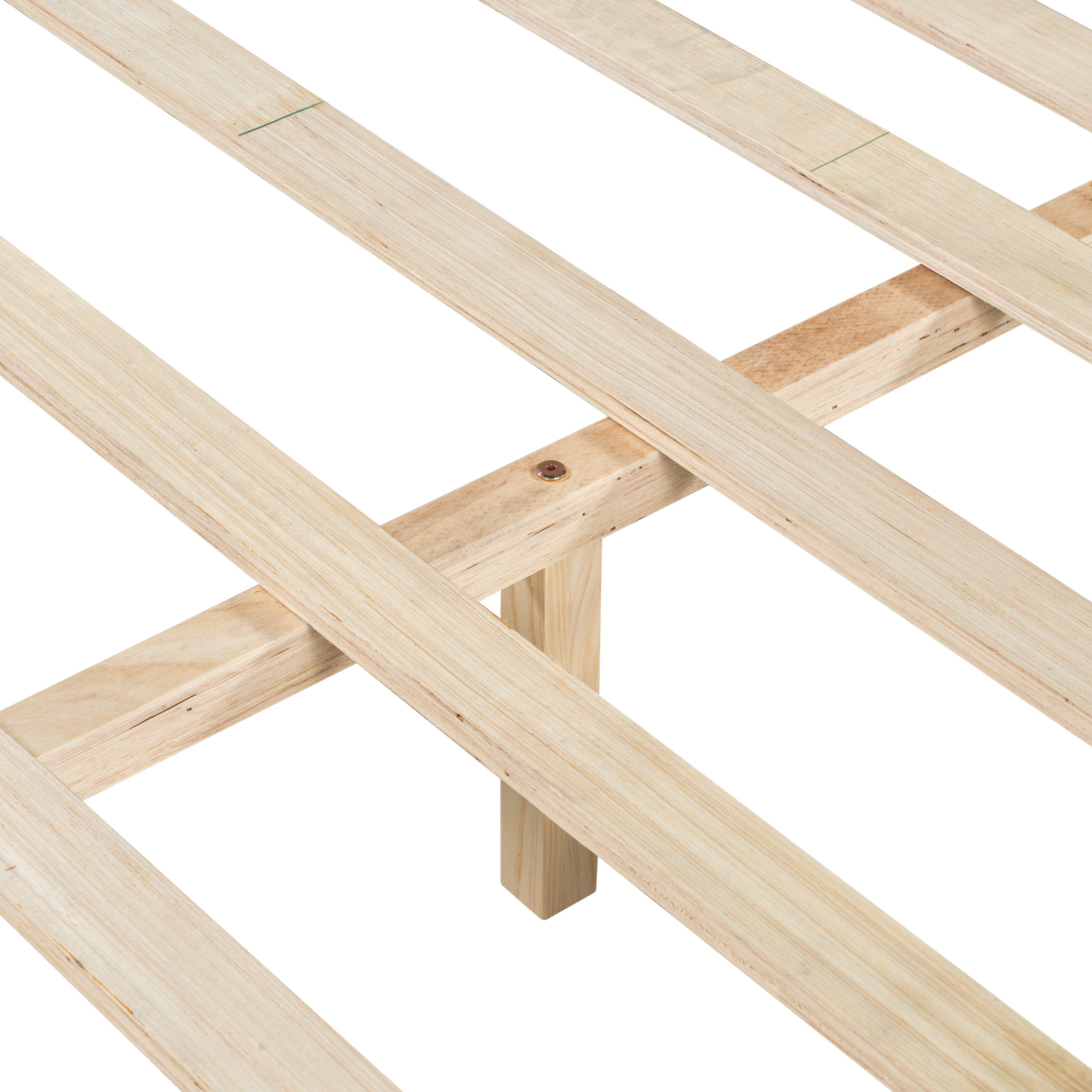 Queen Size Premium Pine Wood Queen Bed Frame