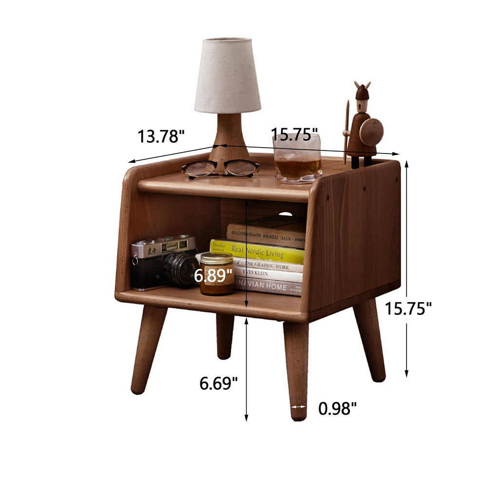 Pure Solid Wood Bedside Cabinet