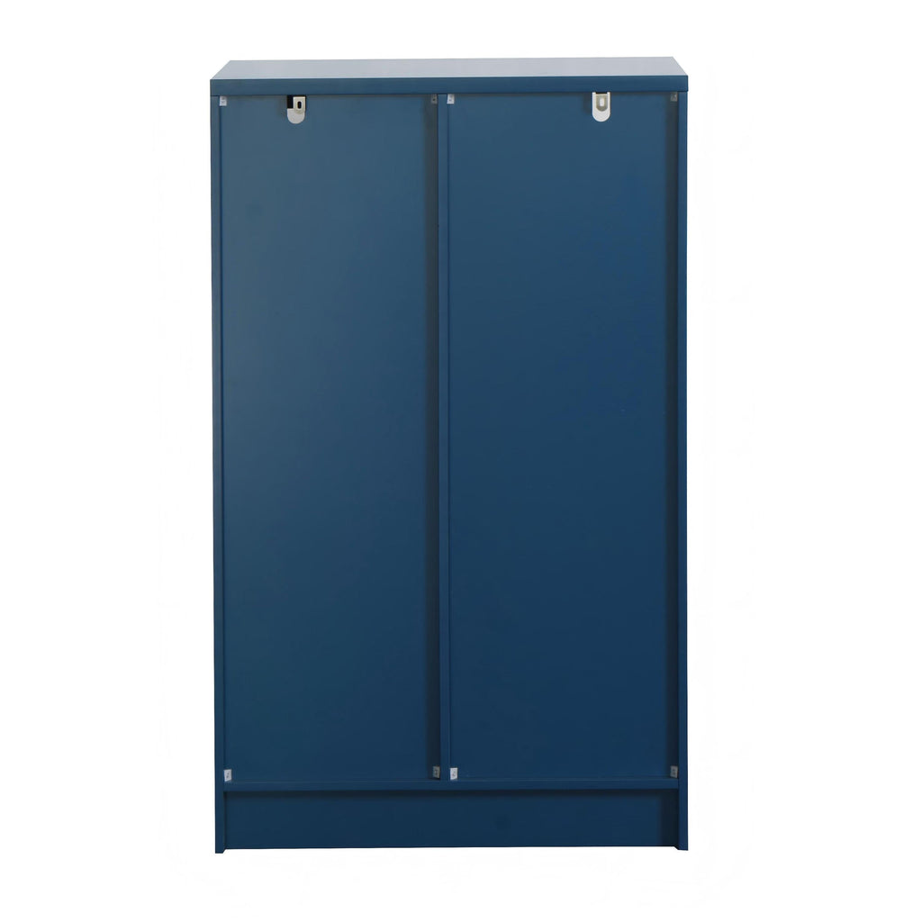 MDF Painted Cabinet with Glass Doors