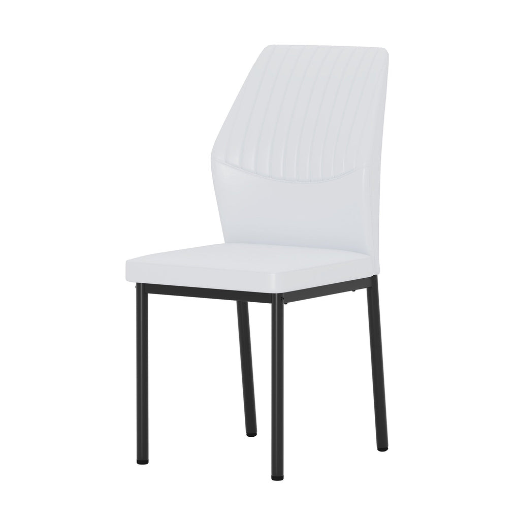 Modern PU Leather Dining Chairs Set of 4