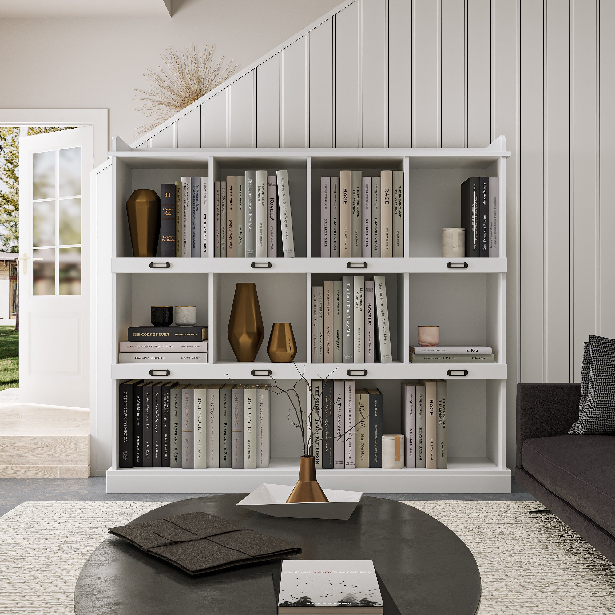 Cubbyhole Storage Bookcase