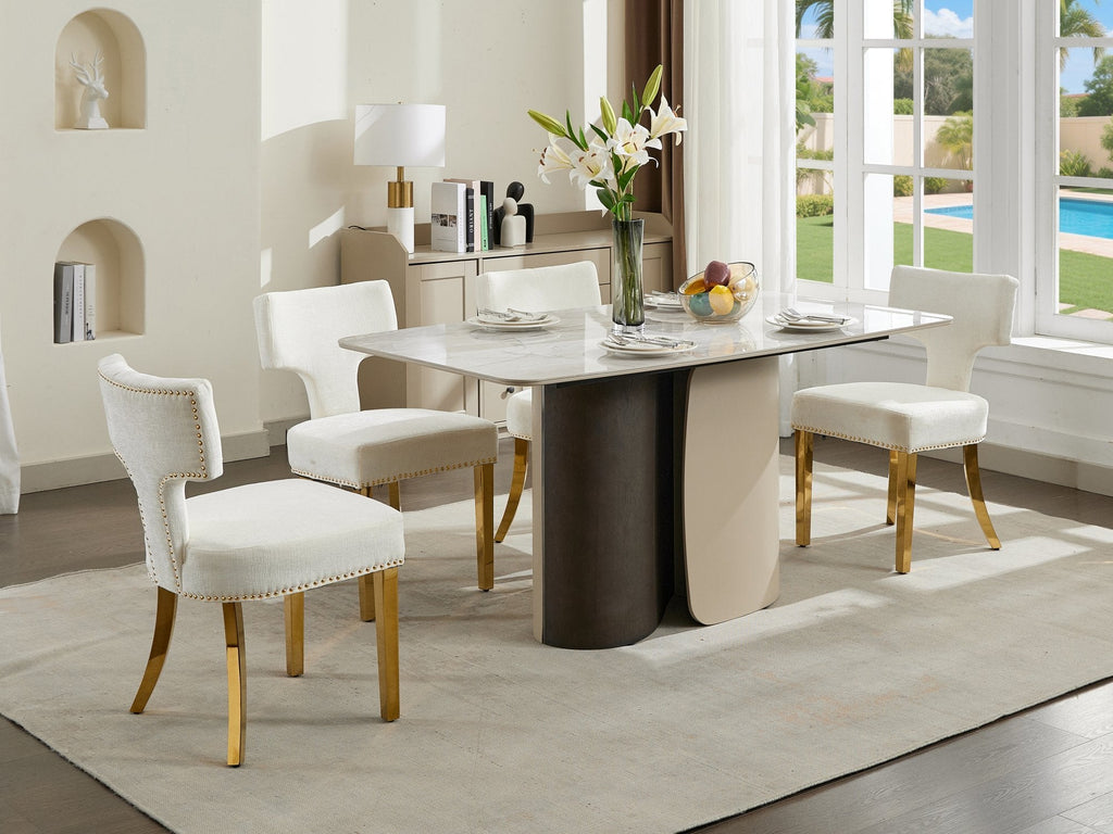 Mid Century Modern Dining Chairs (Set of 2)
