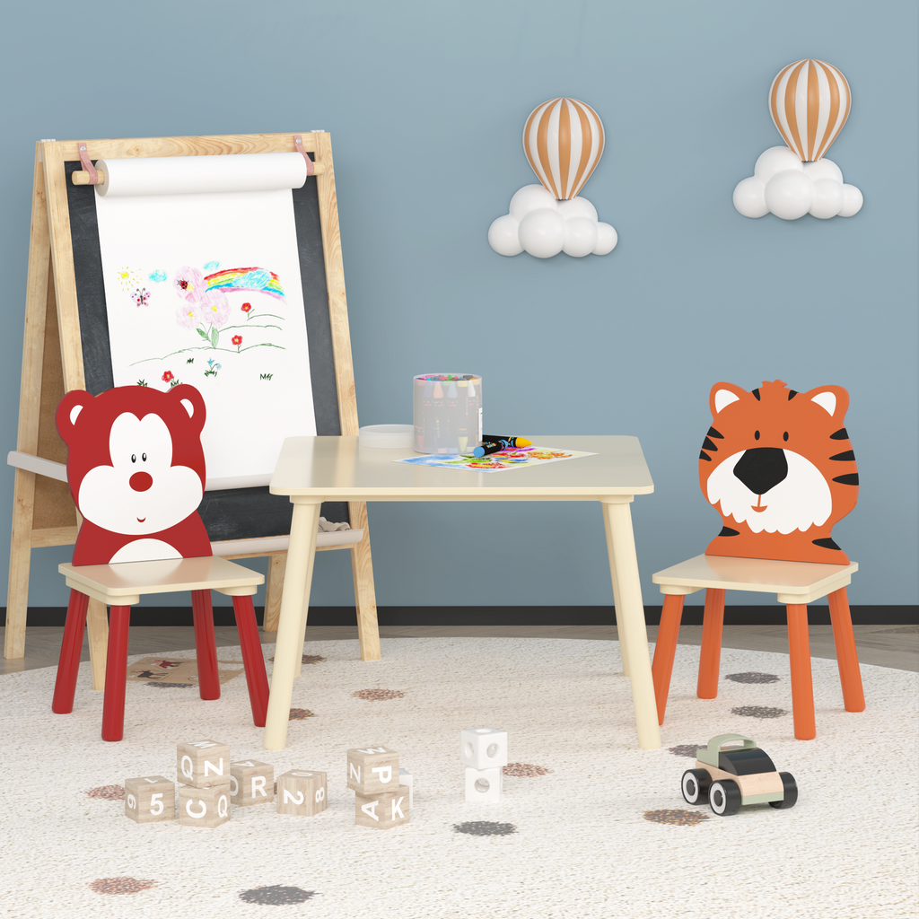 Montessori Toddler Table and Chairs Set