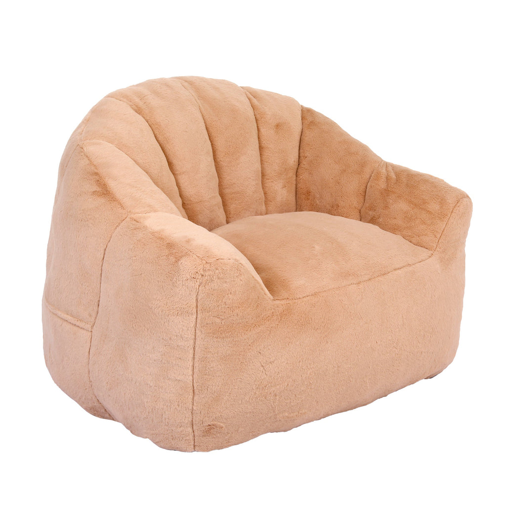 Bean Bag Sofa Chair with Armrests Stuffed