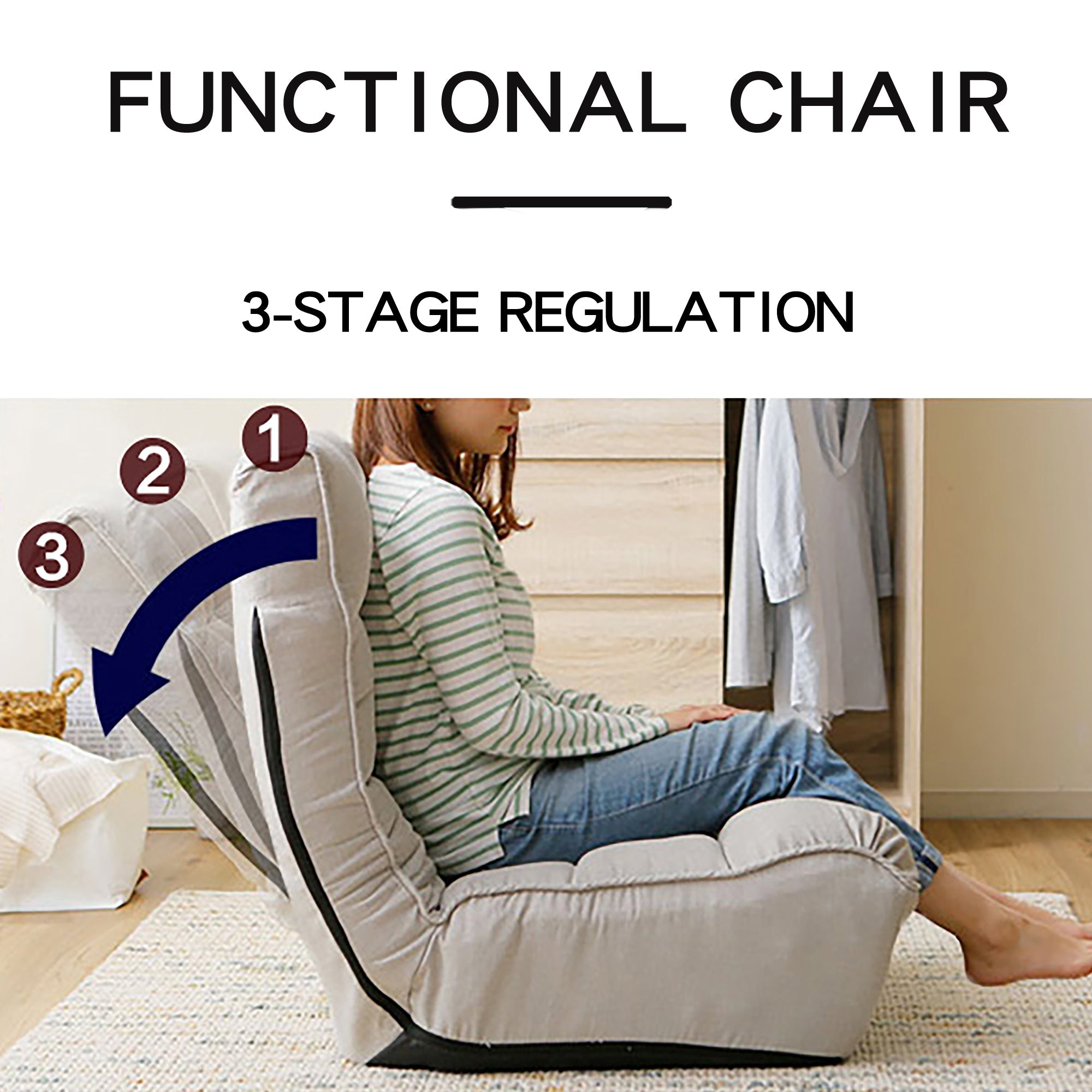 Lazy Balcony Leisure Reclining Chair