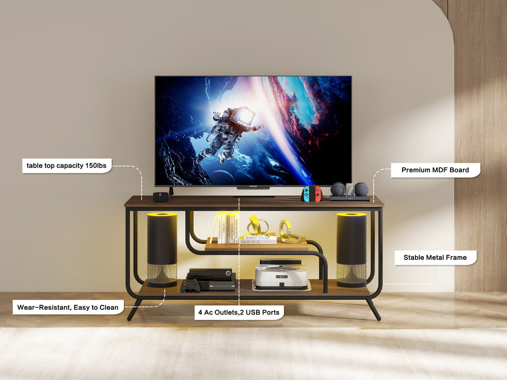 Modern TV Socket and LED Light