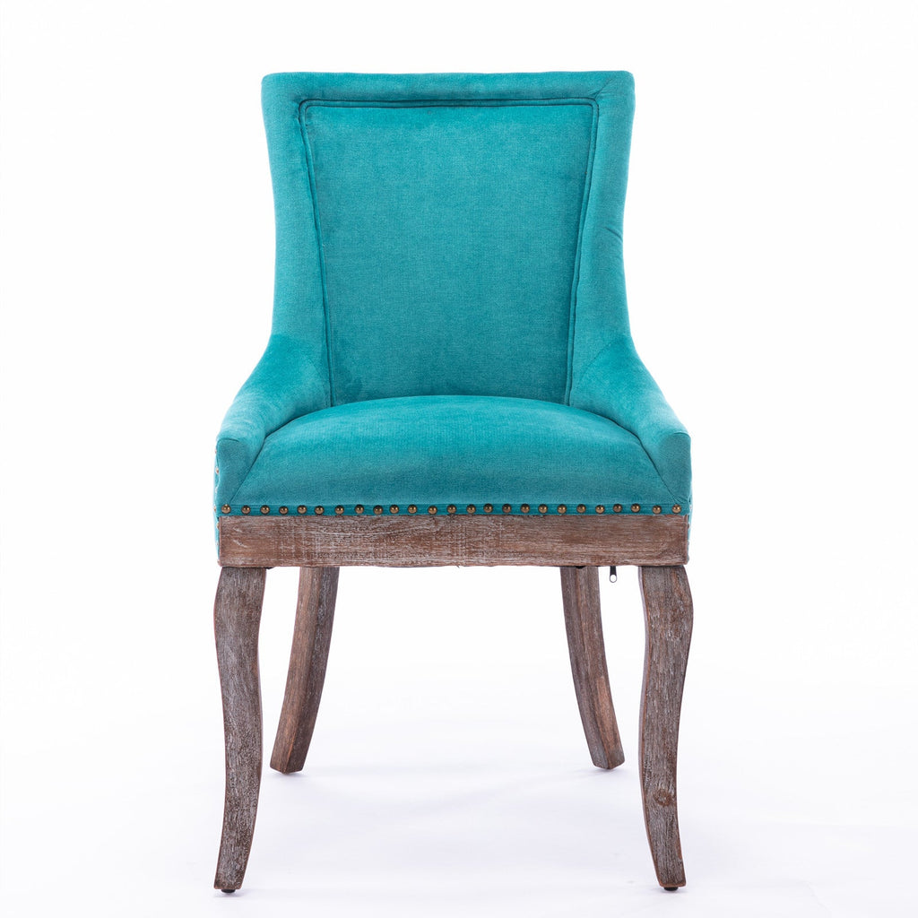 Ultra Side Thickened Fabric Dining Chair (Set of 2)