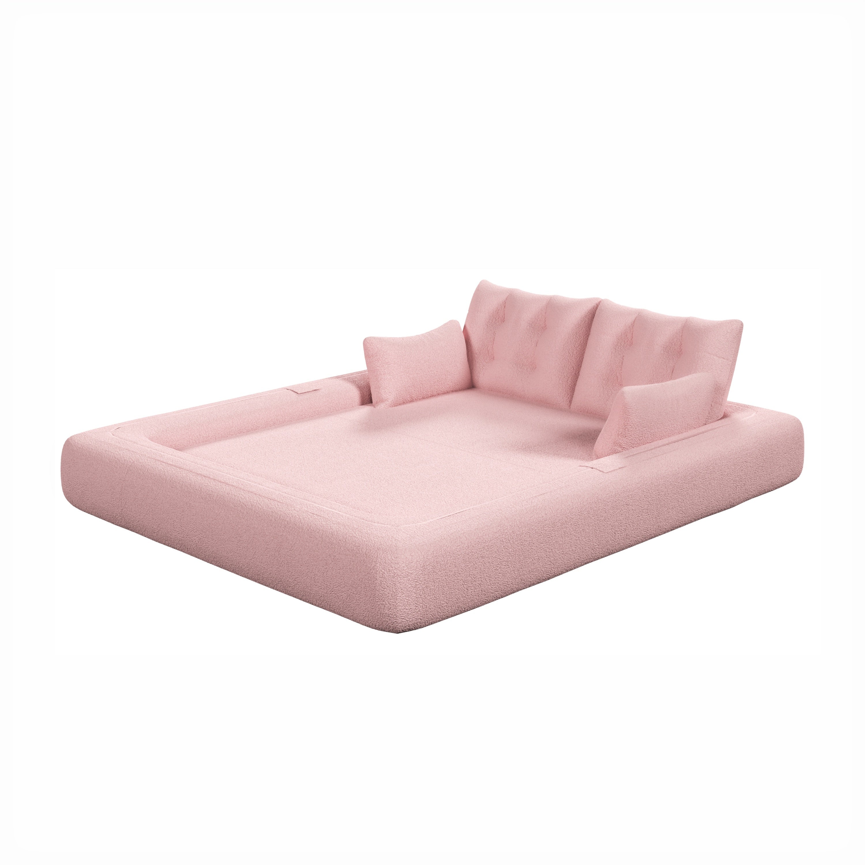 78.7 ' Multi-Functional Teddy Foldable Sofa Bed