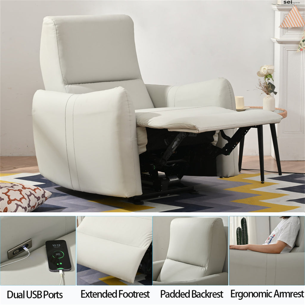 Wall Hugger Power Recliner Chair