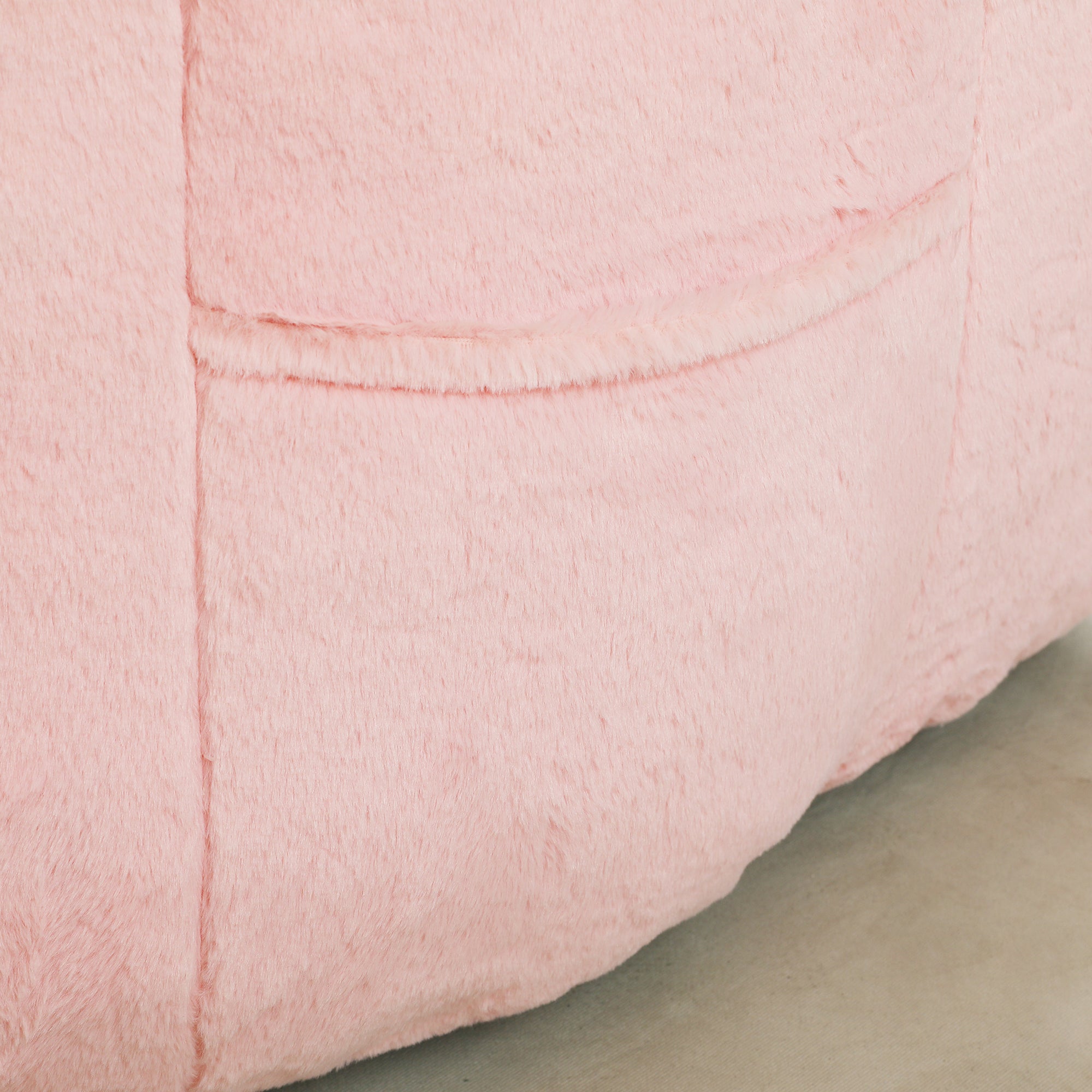 Bean Bag Sofa Chair with Armrests Stuffed