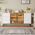 Wood Buffet Cabinet with Storage