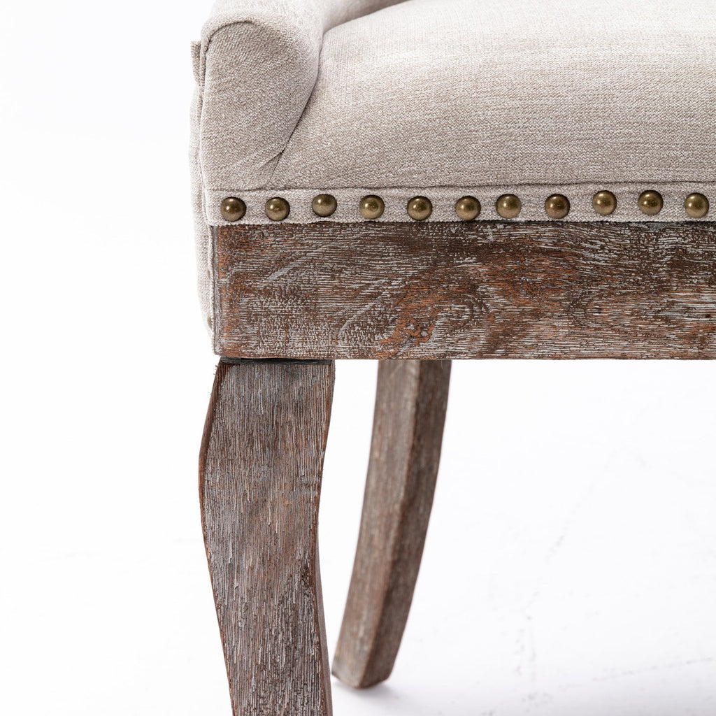 Ultra Side Thickened Fabric Dining Chair (Set of 2)