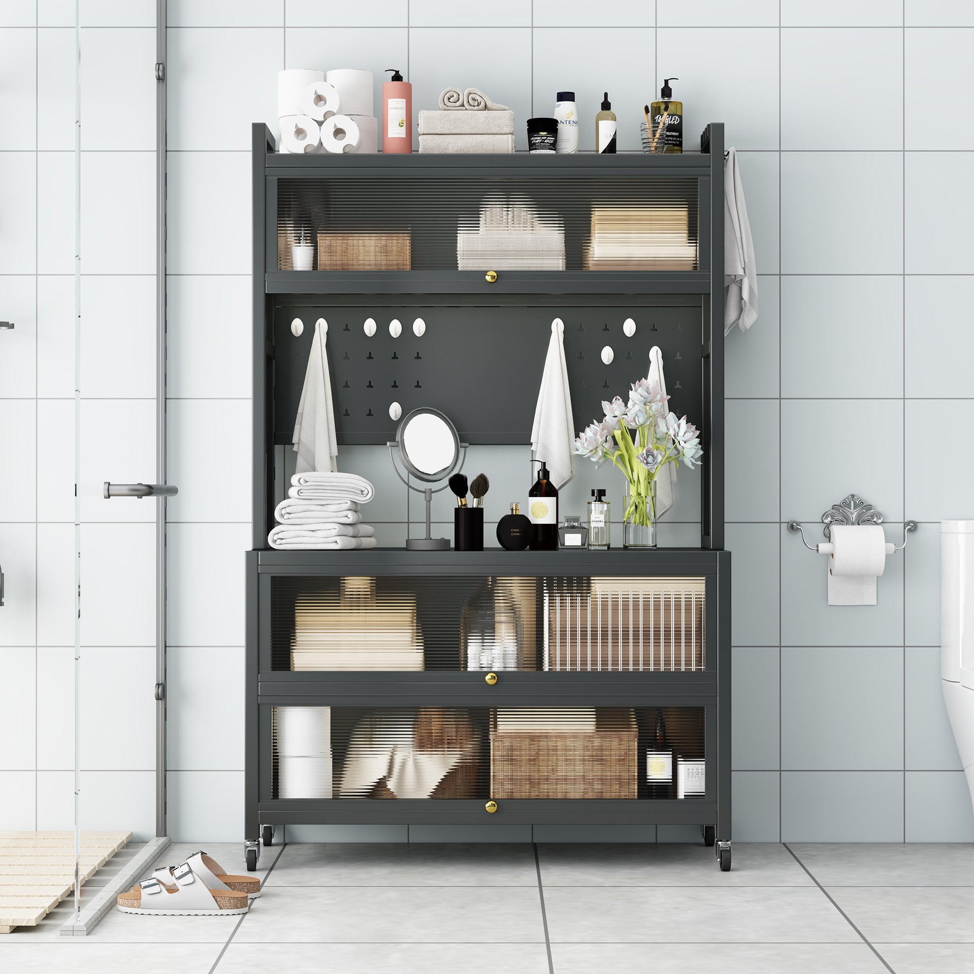 Metal Kitchen Storage Shelves