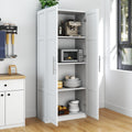 Kitchen Pantry Storage Cabinets with 2 Door and 3  Shelves