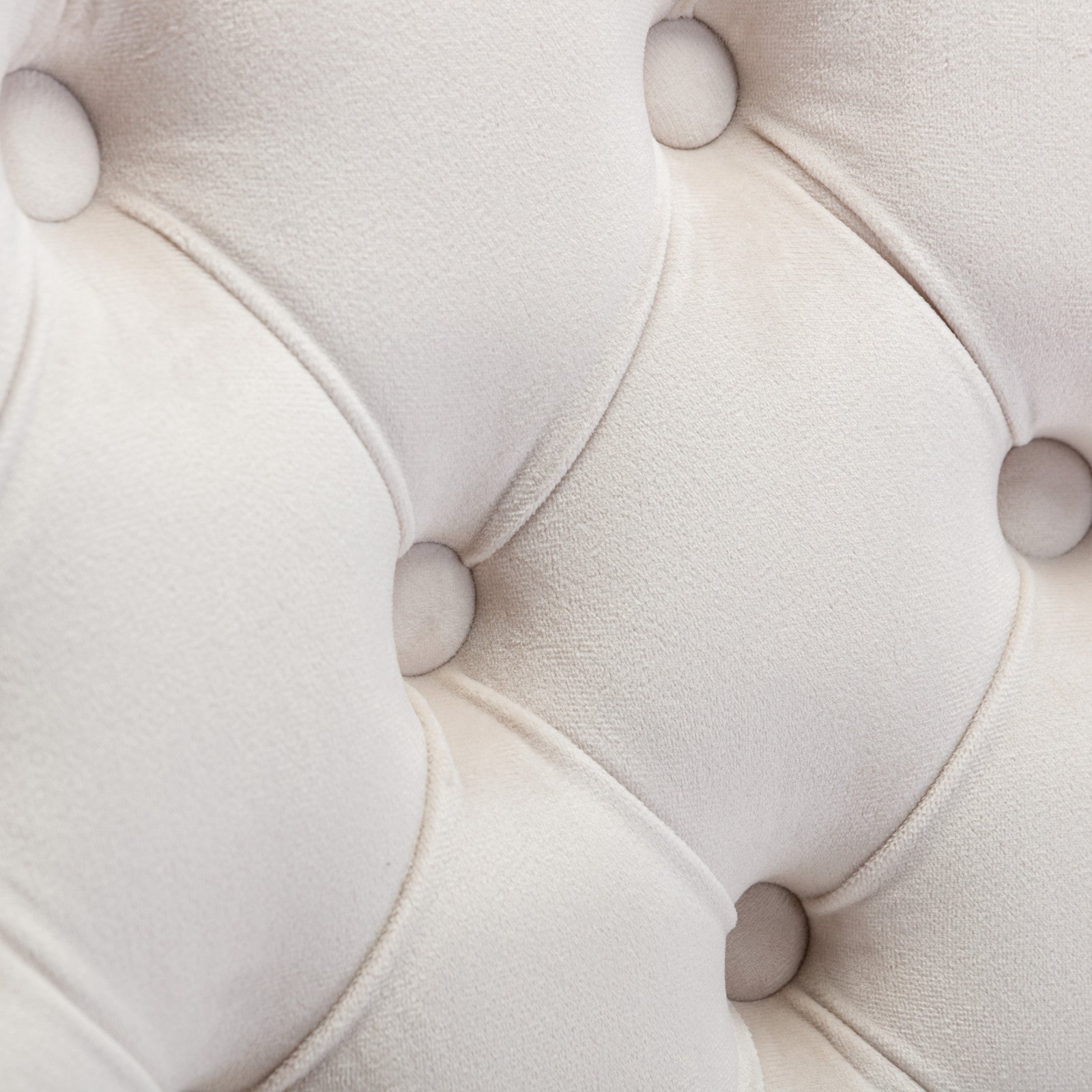 Modern Velvet Upholstered Tufted Button Home Office Chair