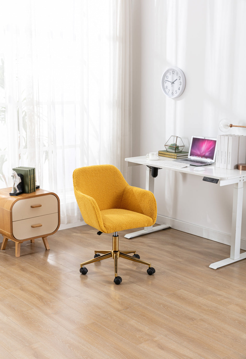 Modern Home Office Chair with Adjustable Height