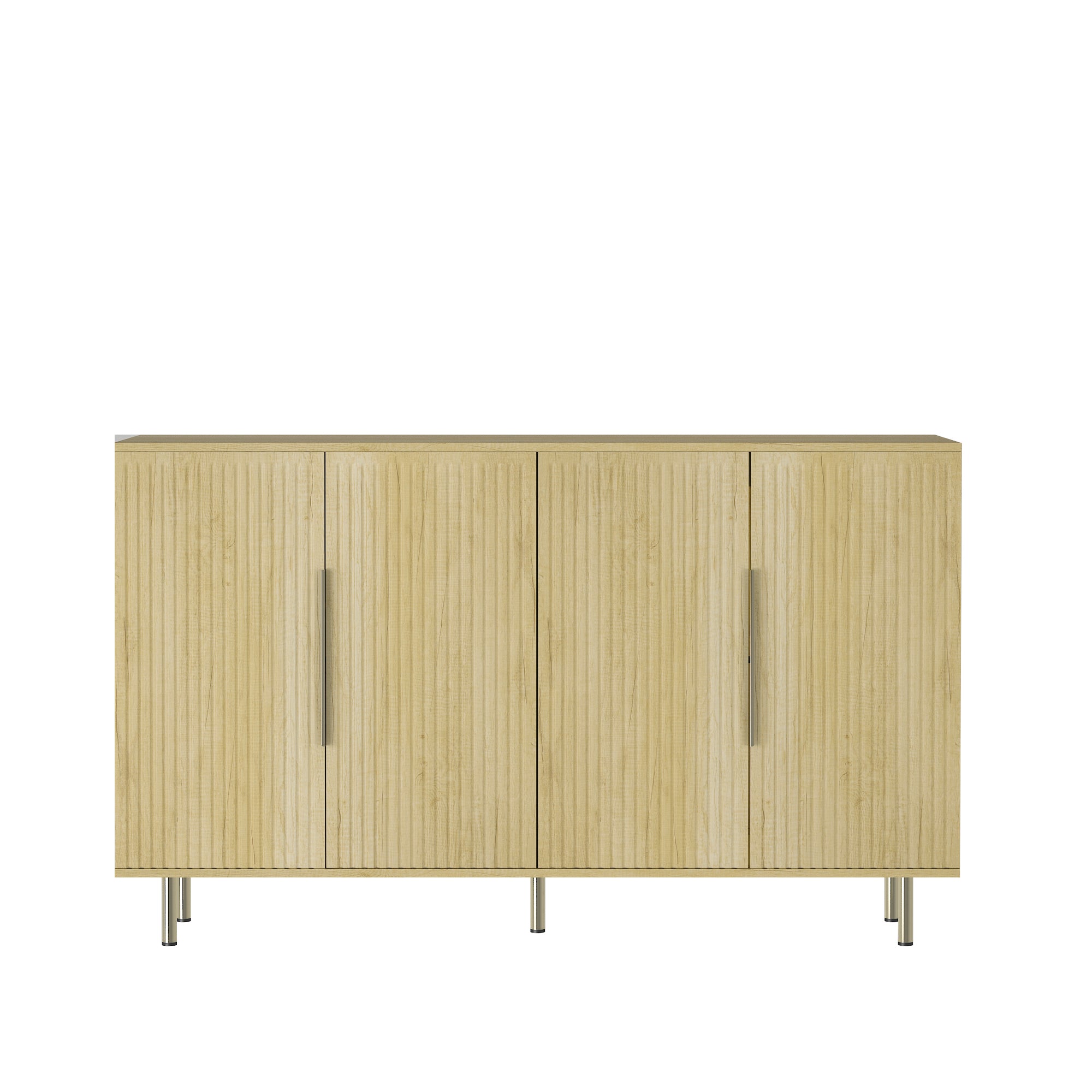 Modern Wood Buffet Cabinet with Storage