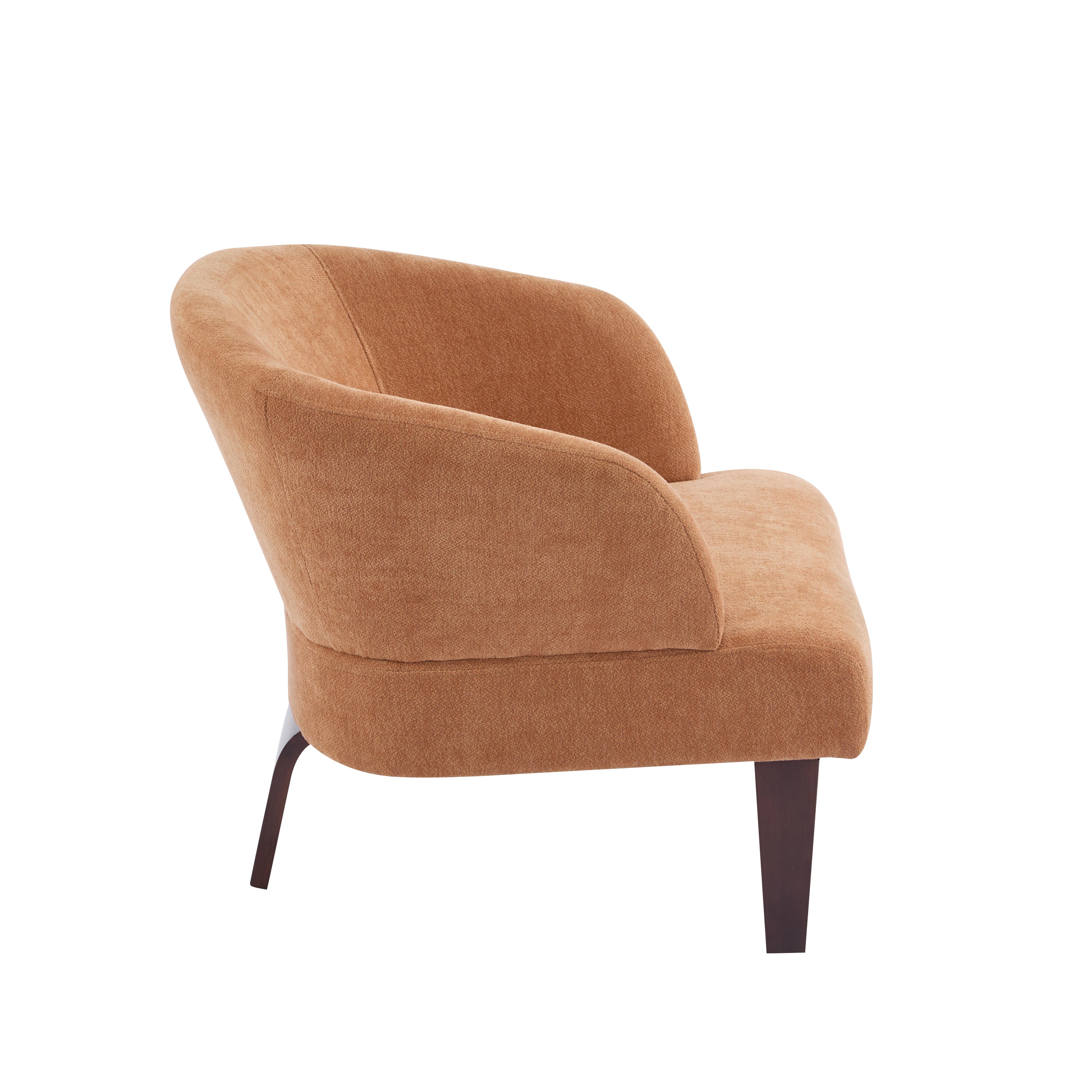 Modern Accent Sofa Chair with Round Back