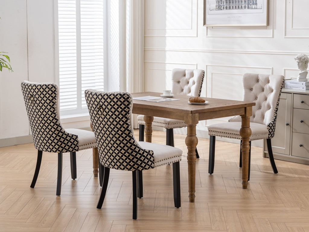 Classic Velvet Dining Chairs(Set of 2)