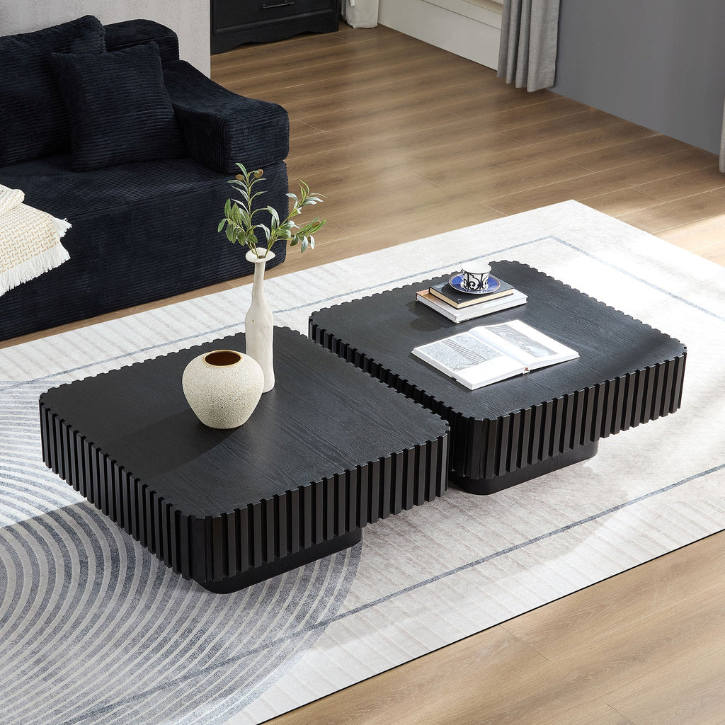 Modern MDF Woode Square Coffee Table