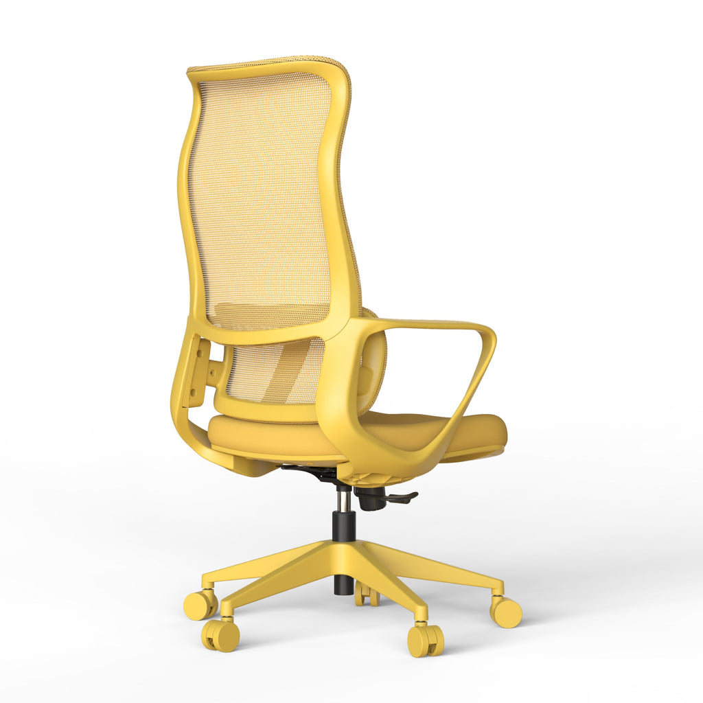 Modern Executive Office Chair with Adjustable Height Lumbar Support