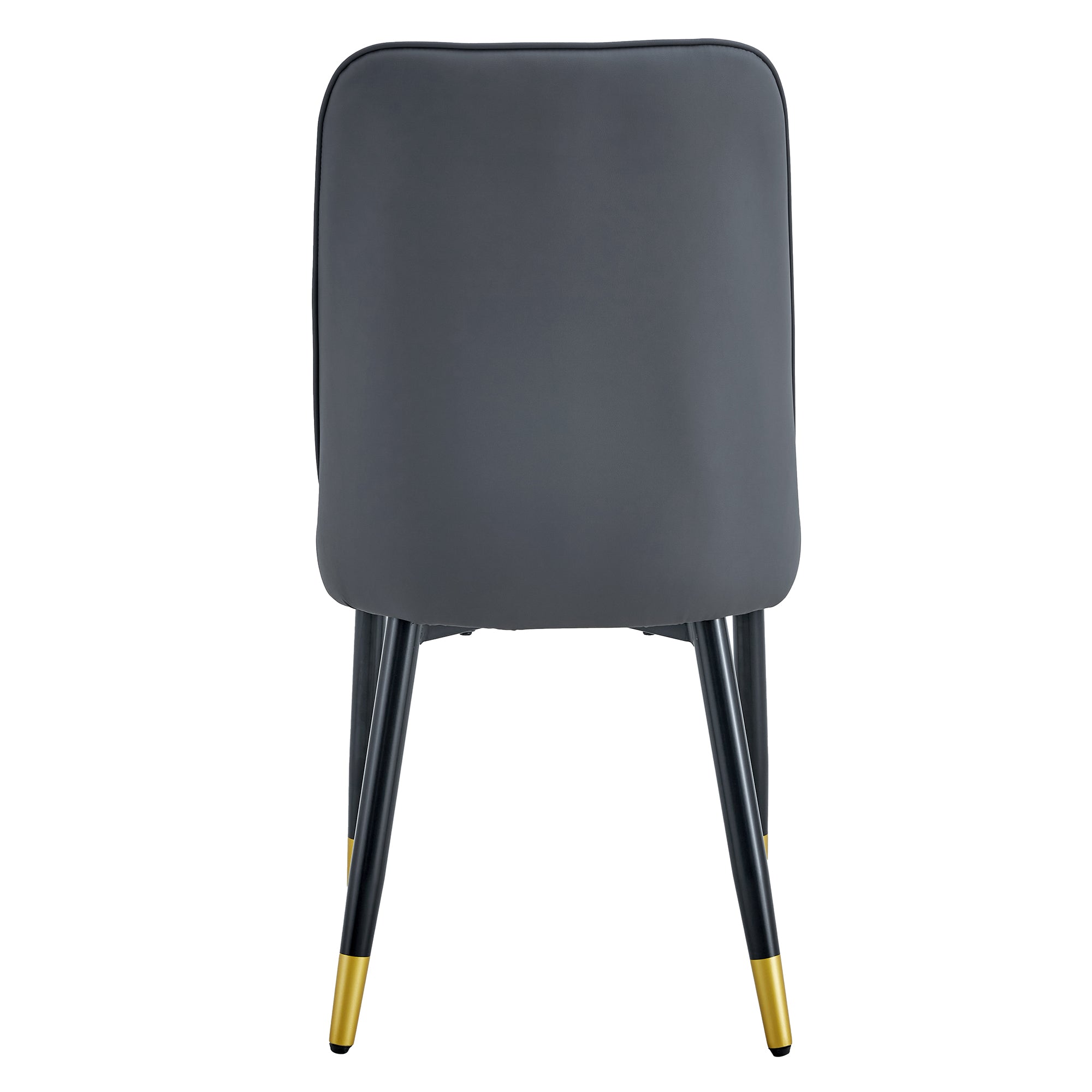 Modern PU Artificial Leather Dining Chairs (Set of 4)
