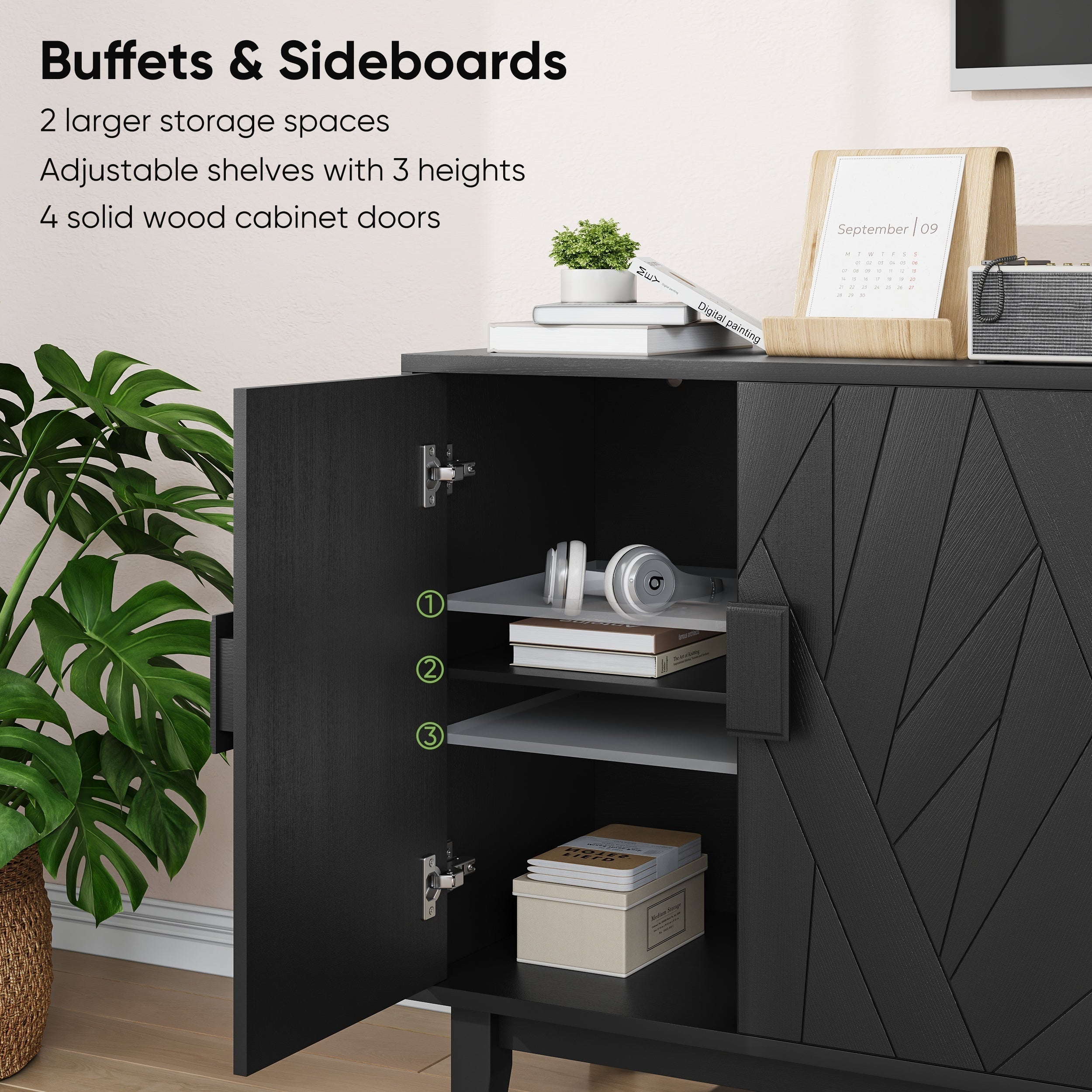 Medieval Modern Multifunctional Decorative Cabinet