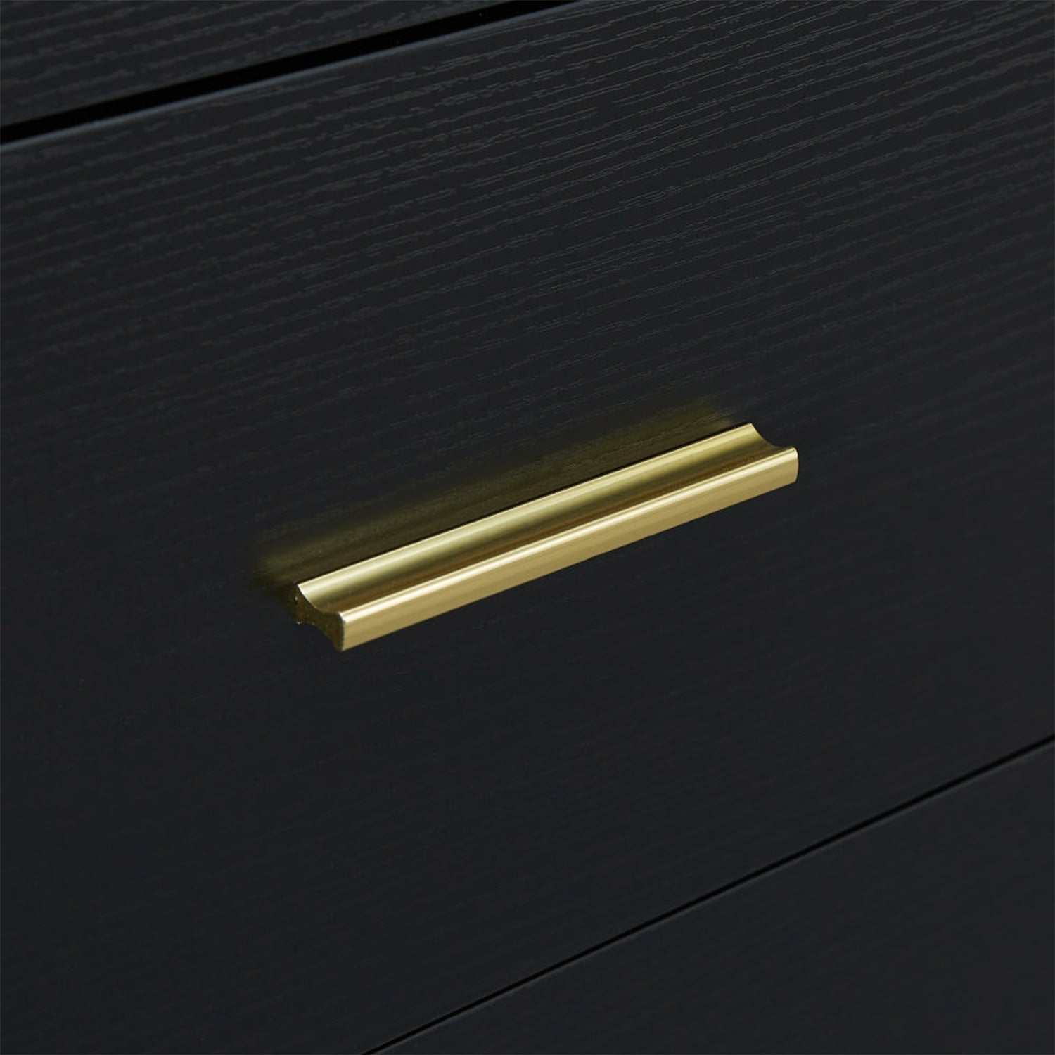 Modern Black 9-Drawer Dresser for Bedroom