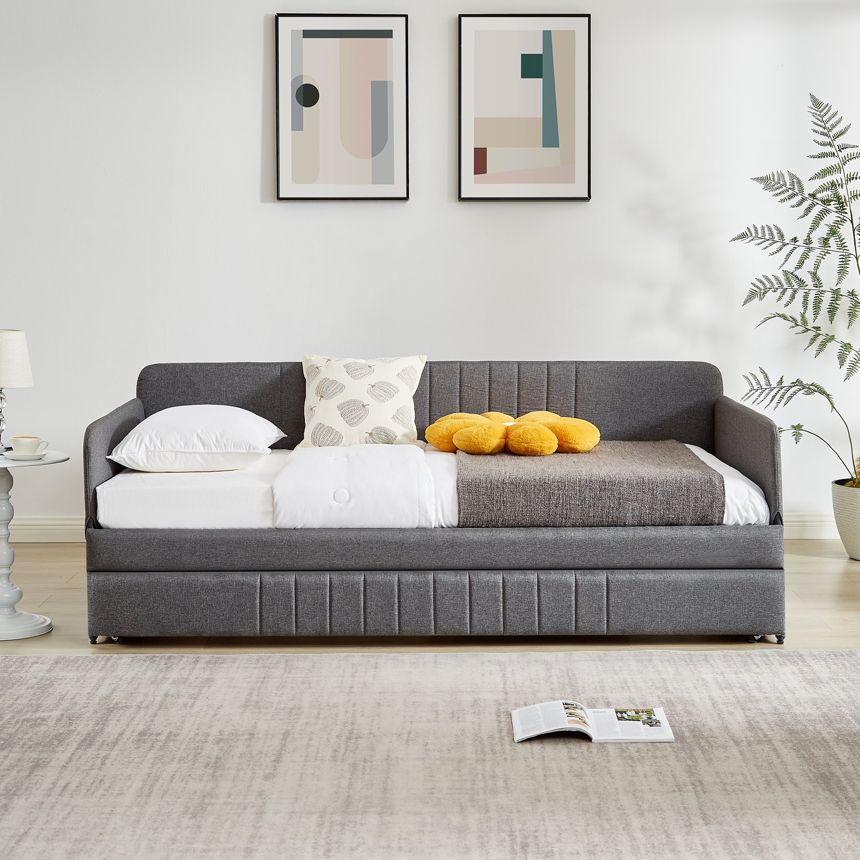 Twin Size Daybed with Metal Framed