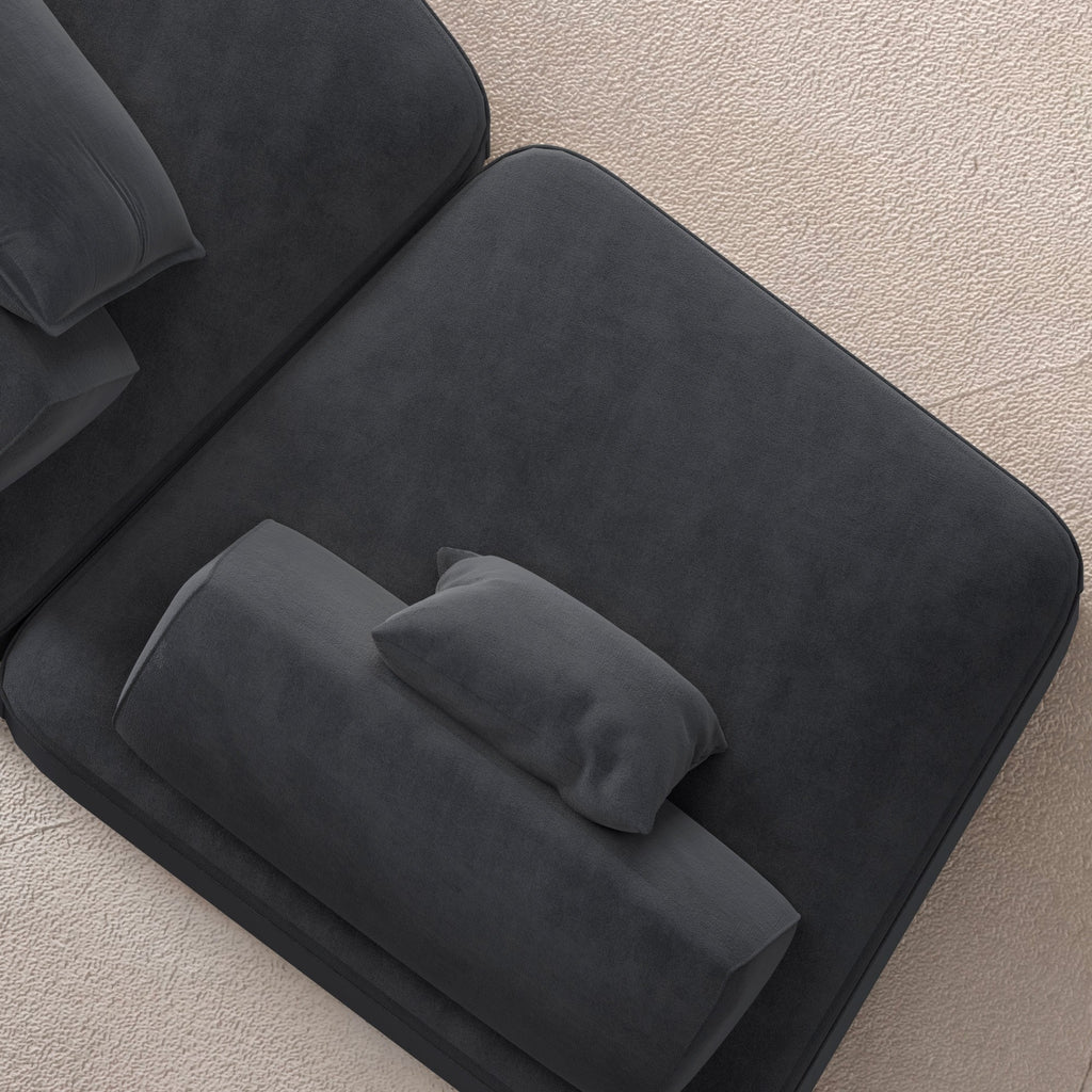 Modern Light Luxury Oversized Modular Sectional Sofa Set