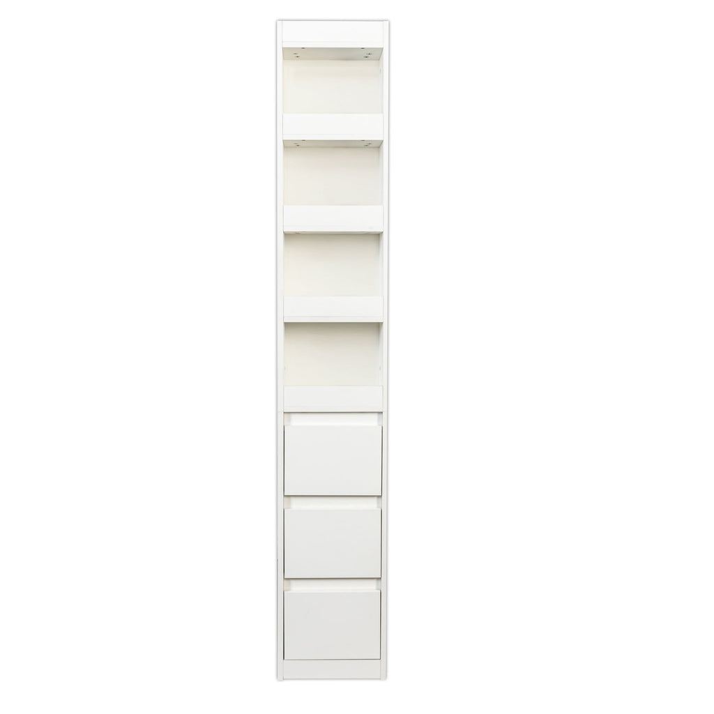 70.87' H Modern Wooden Tall Bookshelf Bookcase
