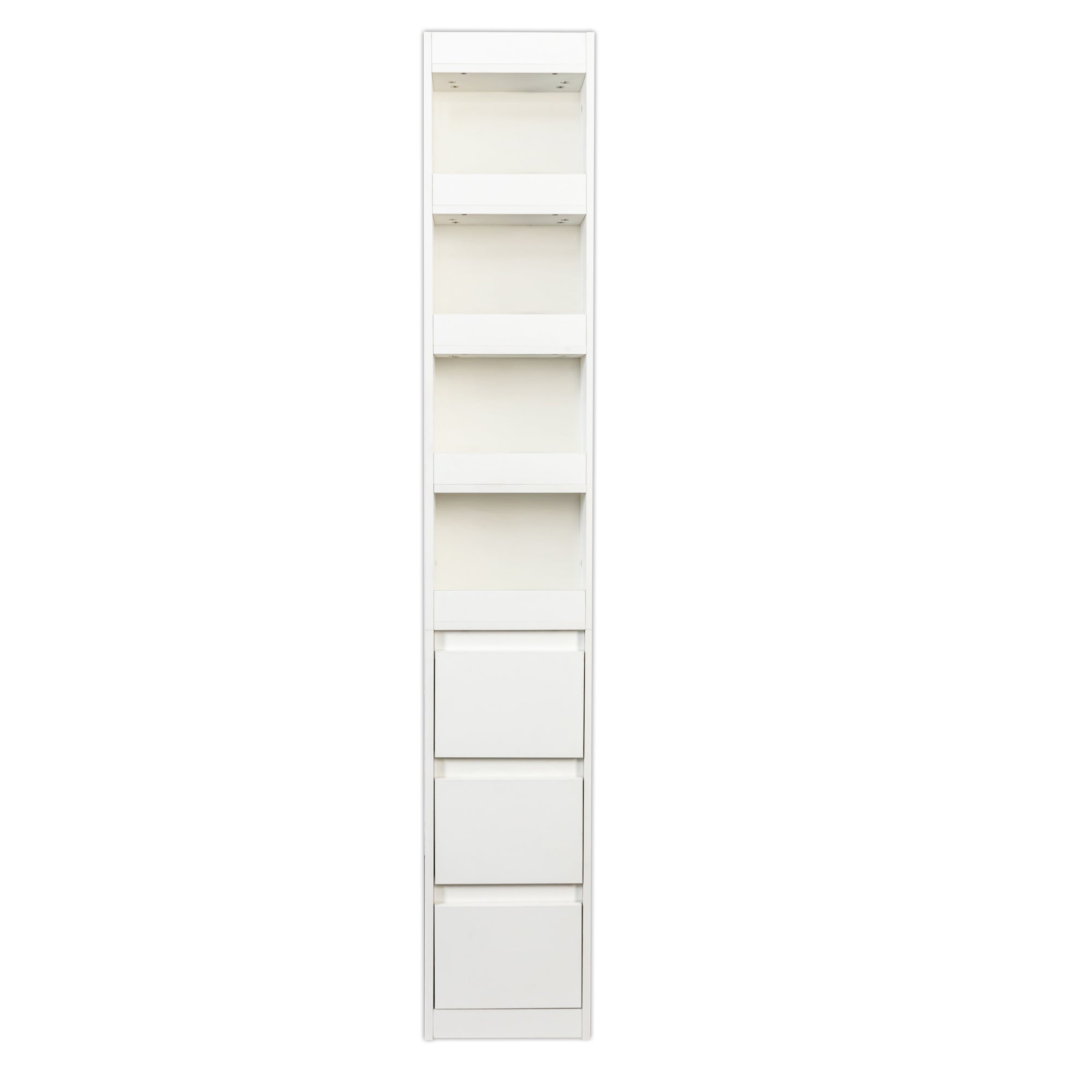 70.87' H Modern Wooden Tall Bookshelf Bookcase