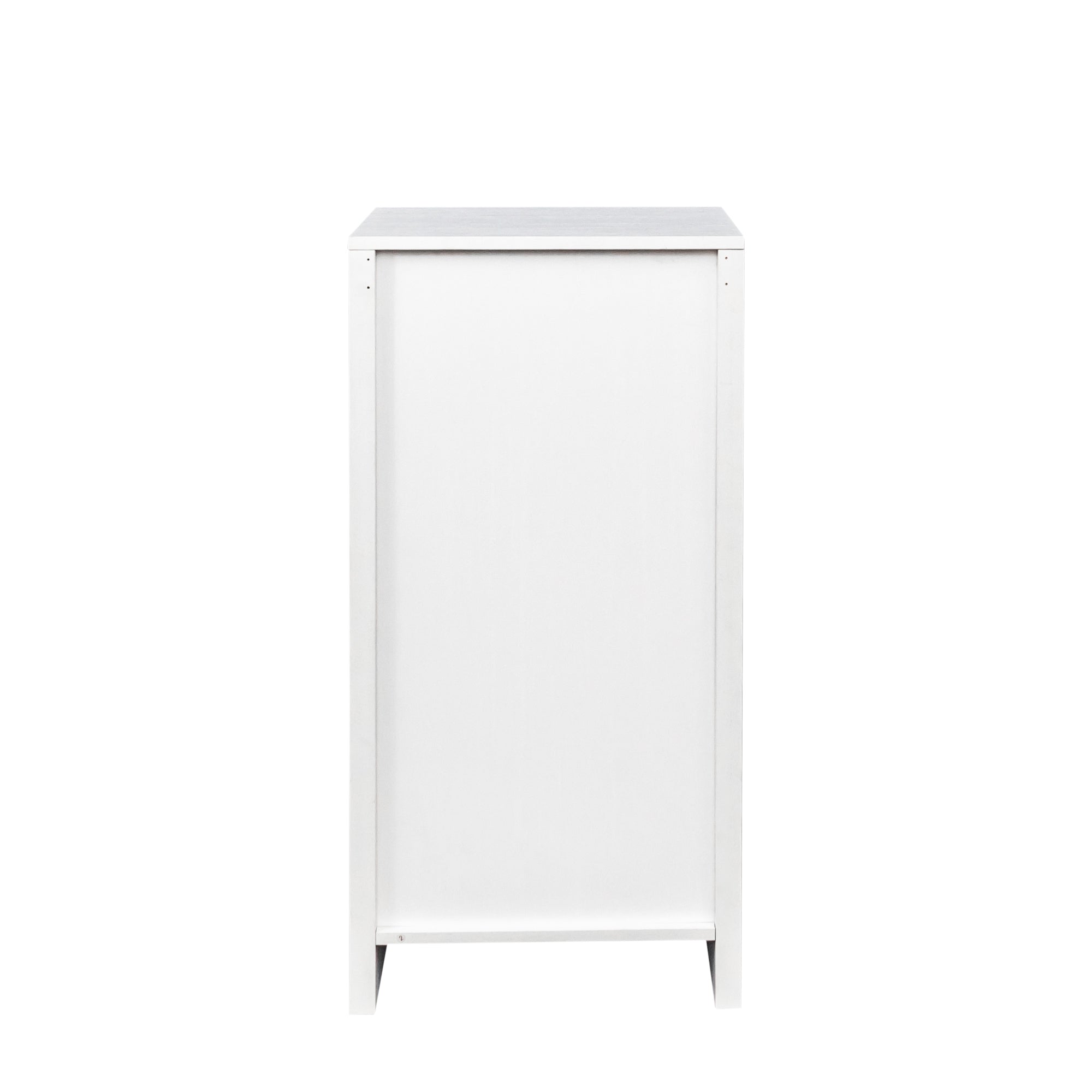 White Modular Wine Buffet Cabinet