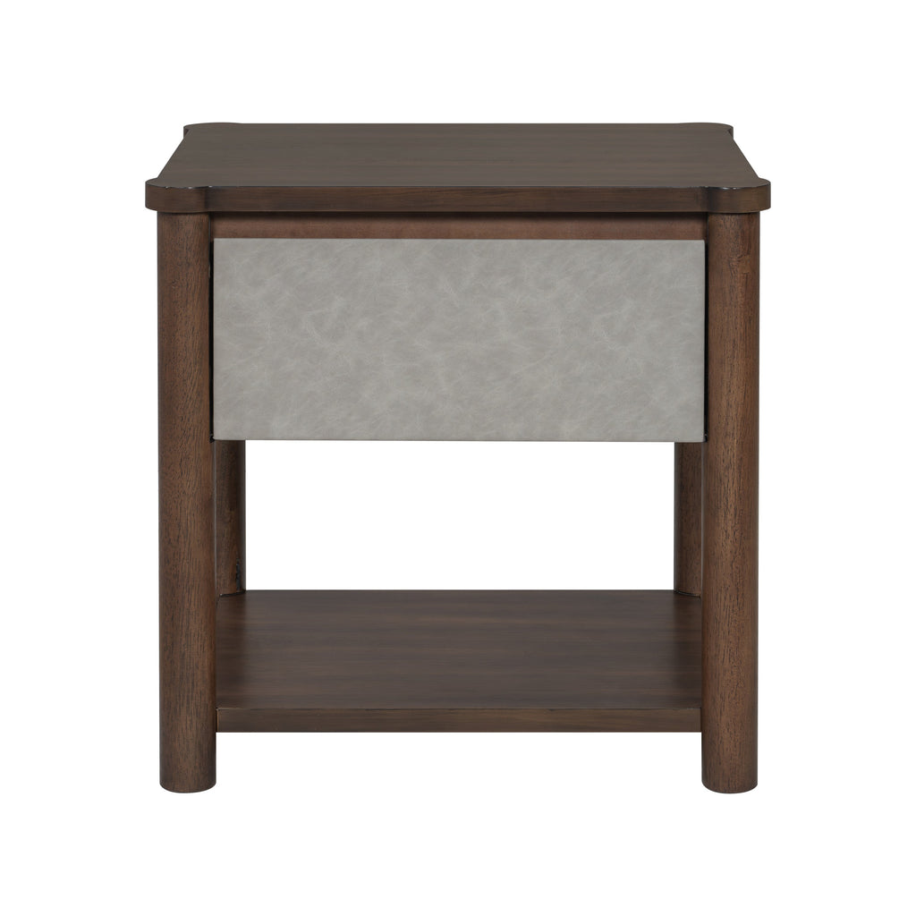Modern Queen Bed Frame Set with 2 Nightstands